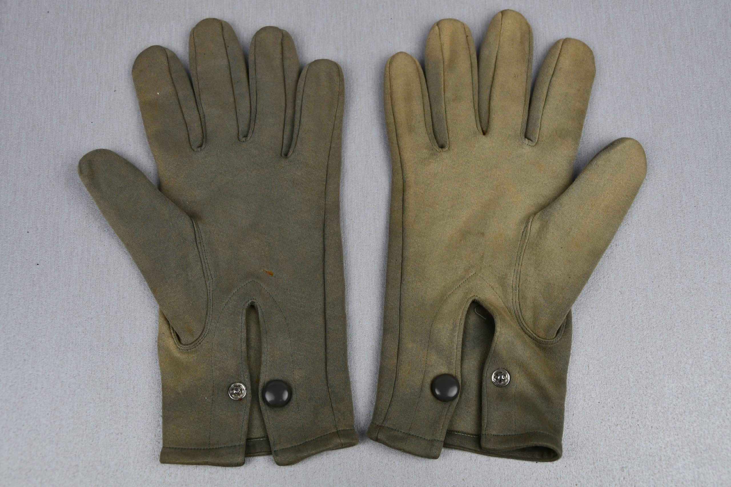 Wehrmacht – Waffen-SS suede officer gloves — image 6