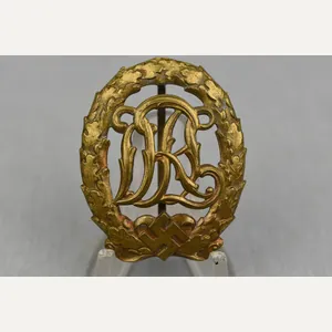 Bronze DRL sport badge by Ernst L. Müller