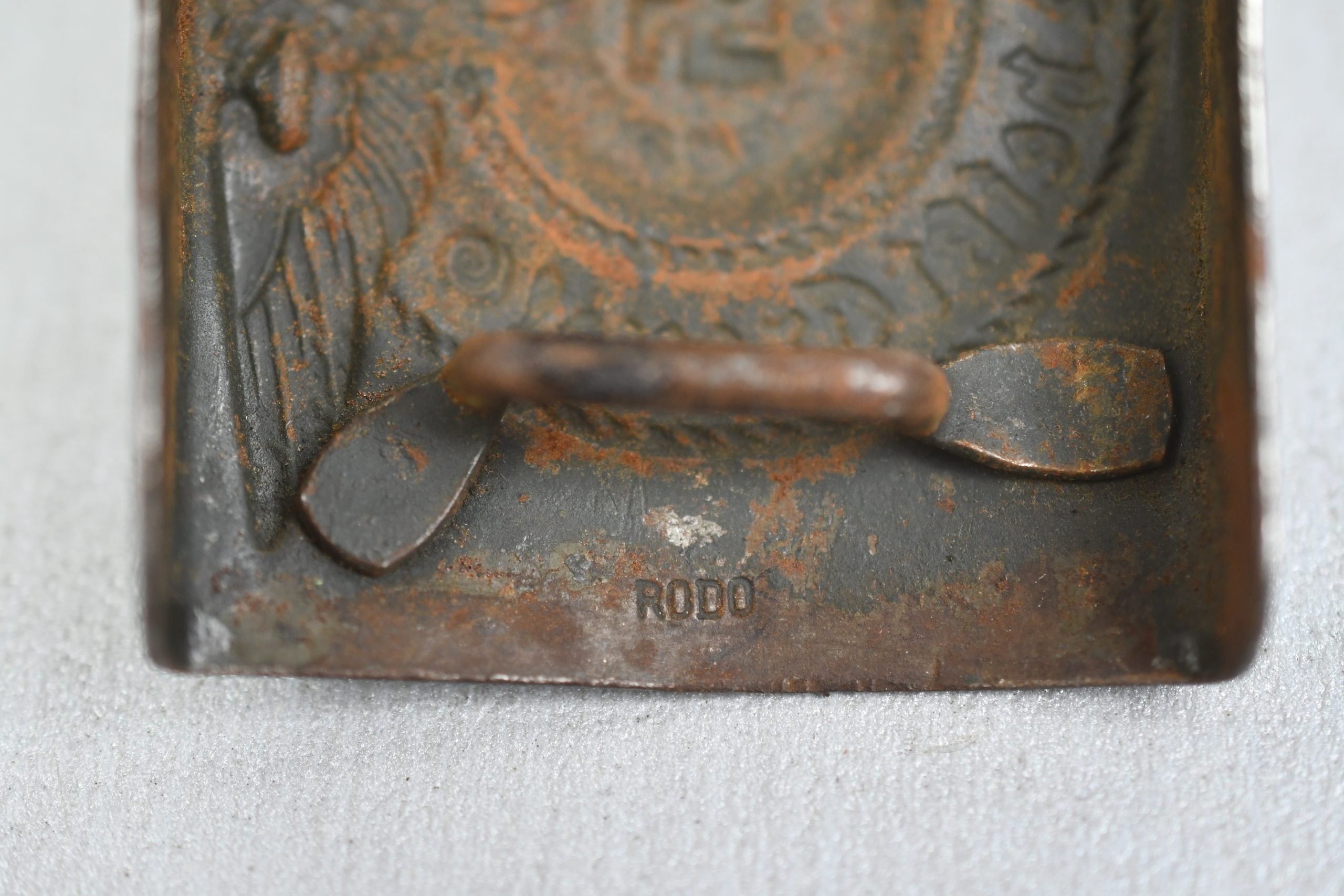 Waffen-SS 'Blue' steel belt buckle by RODO — image 3