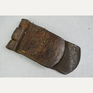 Luftwaffe belt buckle leather tab by J.Deutschbein 1938 'LBA'