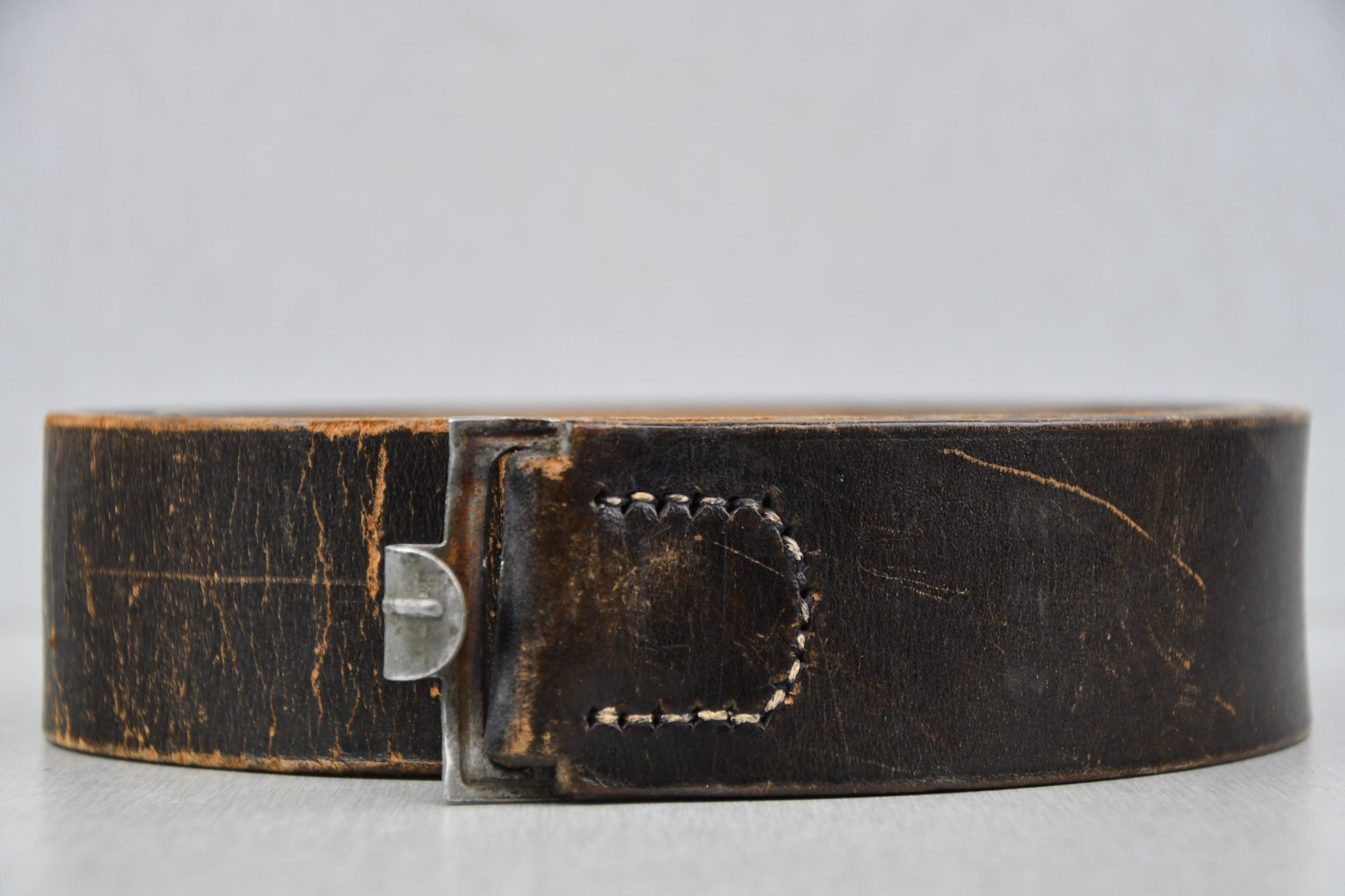 Late war Wehrmacht equipment belt by 'ewy' 1944 — image 2