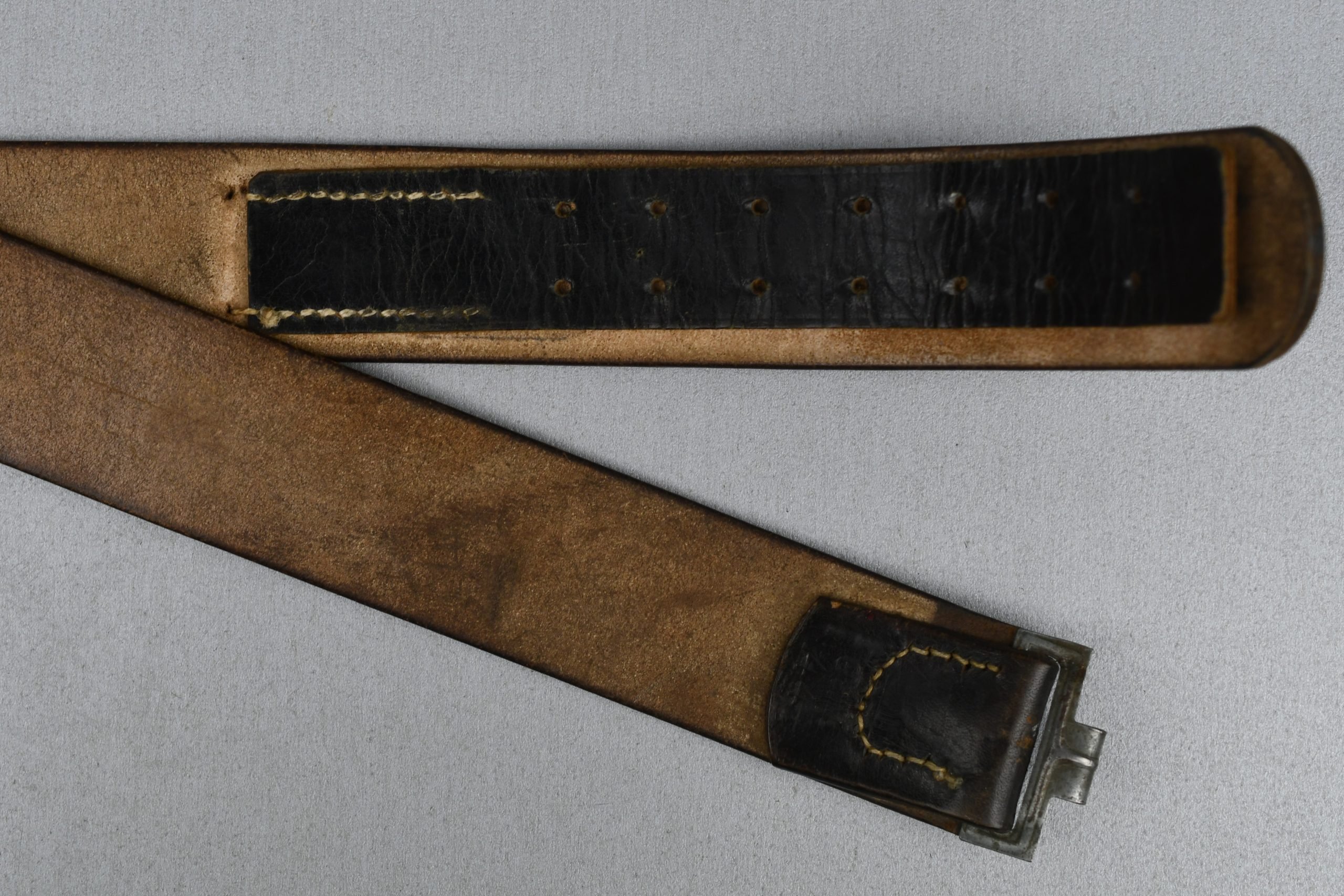 Late war Wehrmacht equipment belt by 'ewy' 1944 — image 4