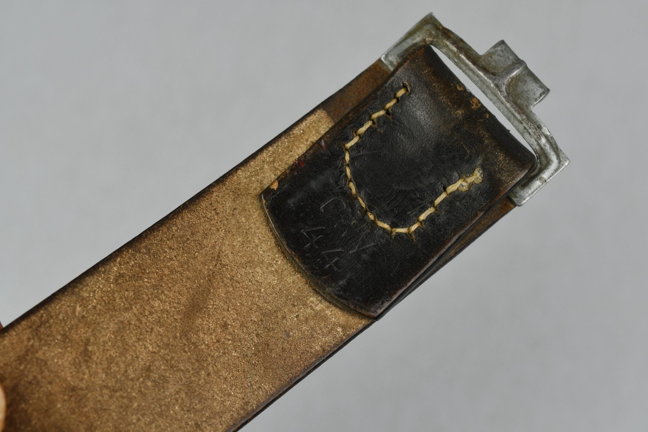 Late war Wehrmacht equipment belt by 'ewy' 1944 — image 5