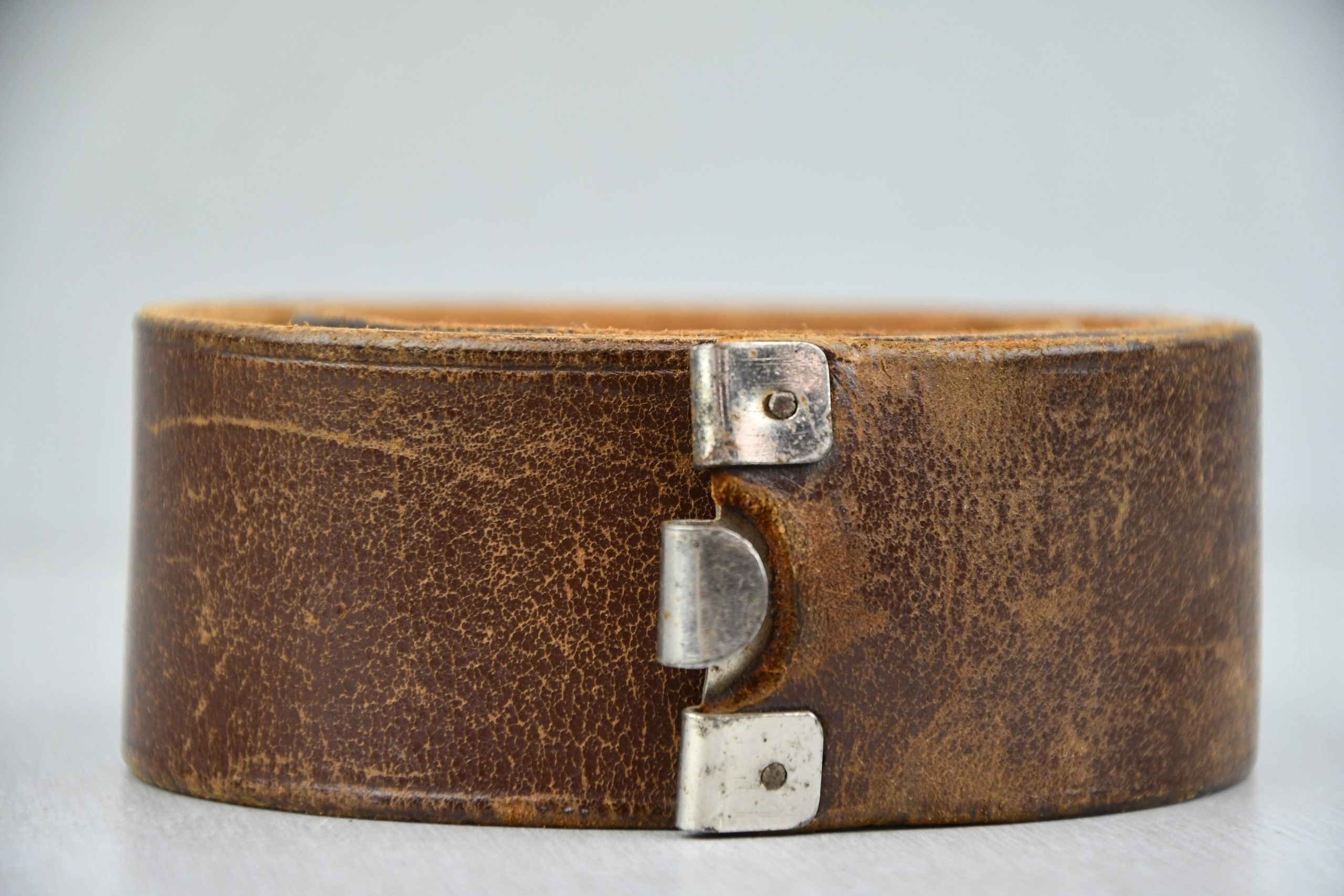 Brown Hitlerjugend equipment belt — image 2
