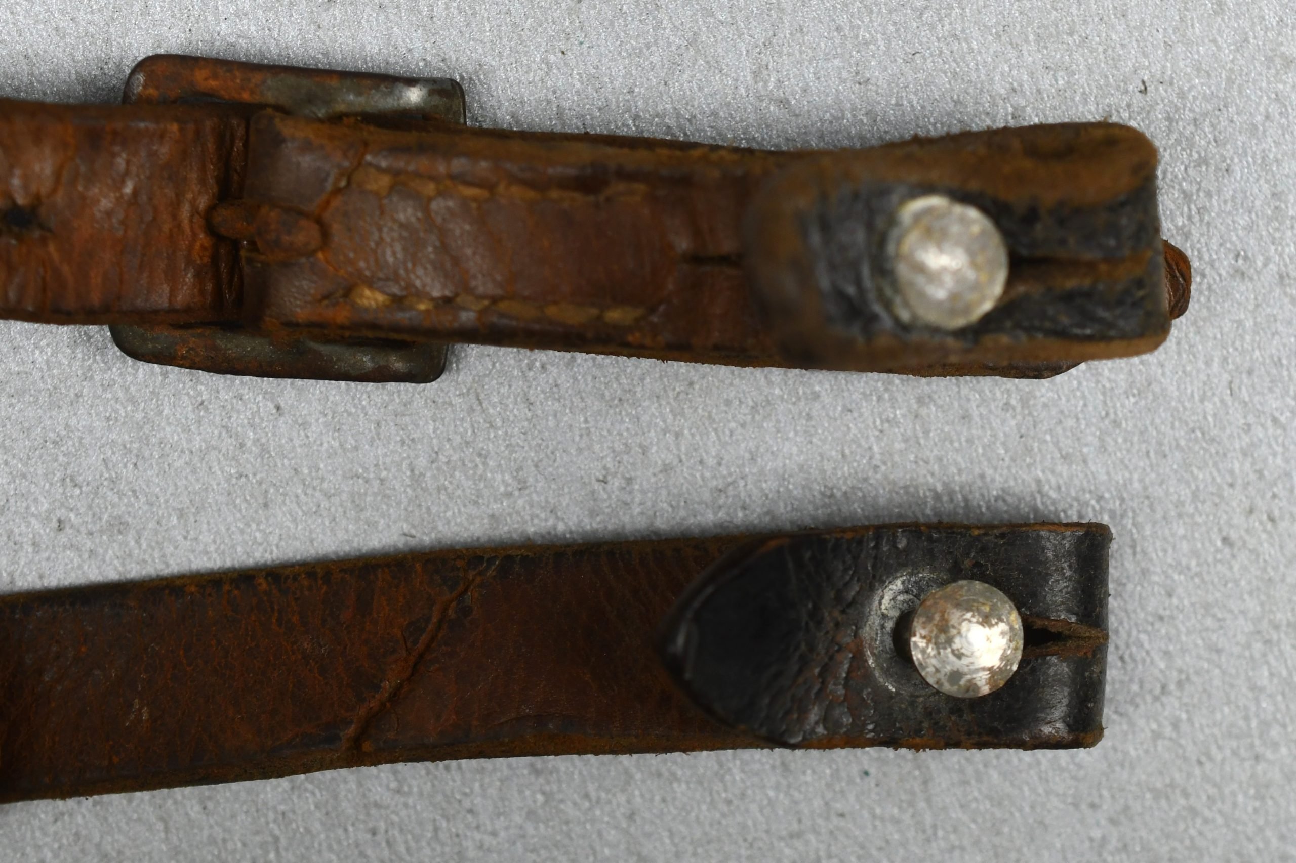 German helmet chin strap 1943 — image 3