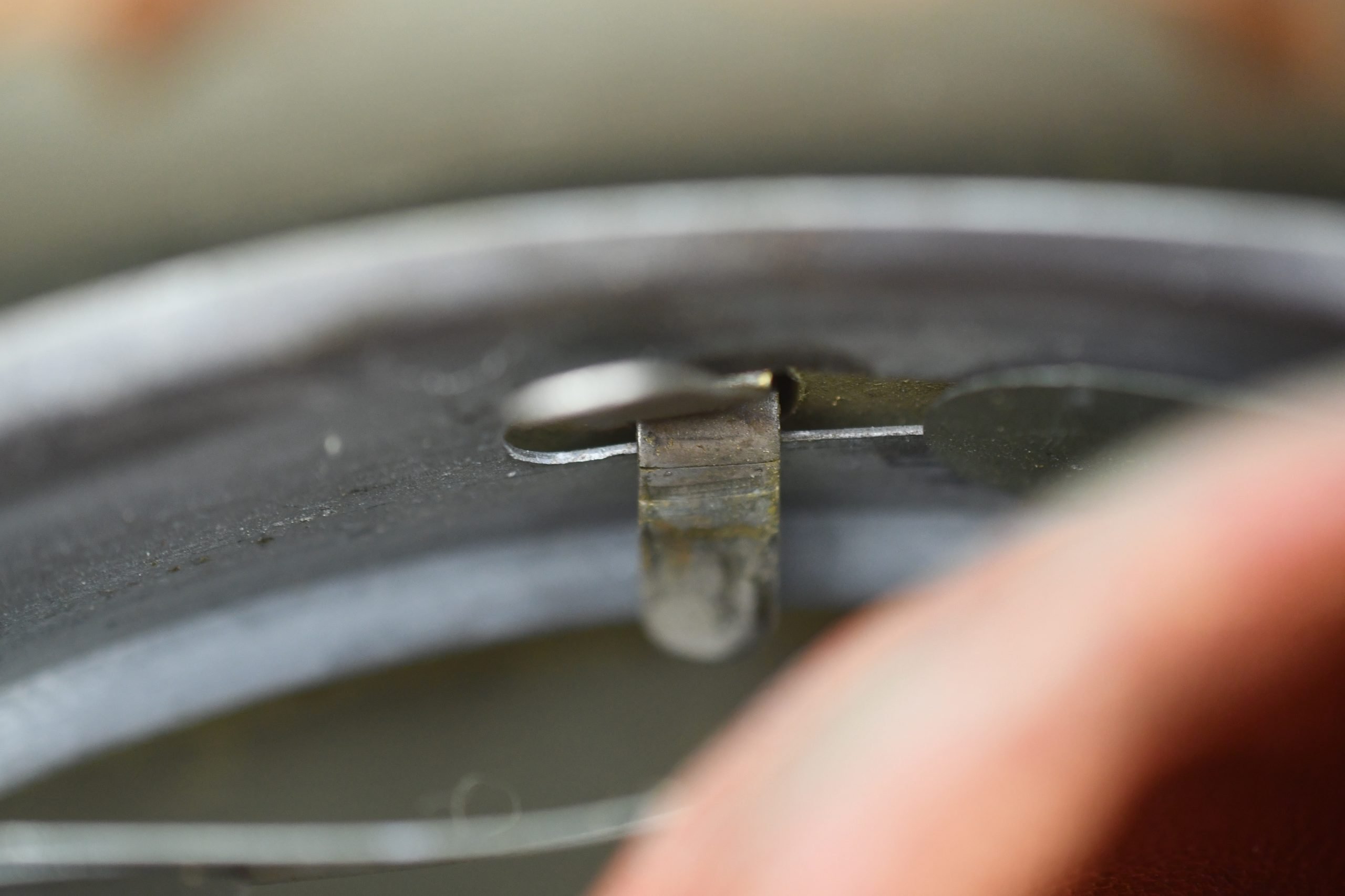 M40 Norwegian reissued steel helmet ET64 with camouflage net — image 20