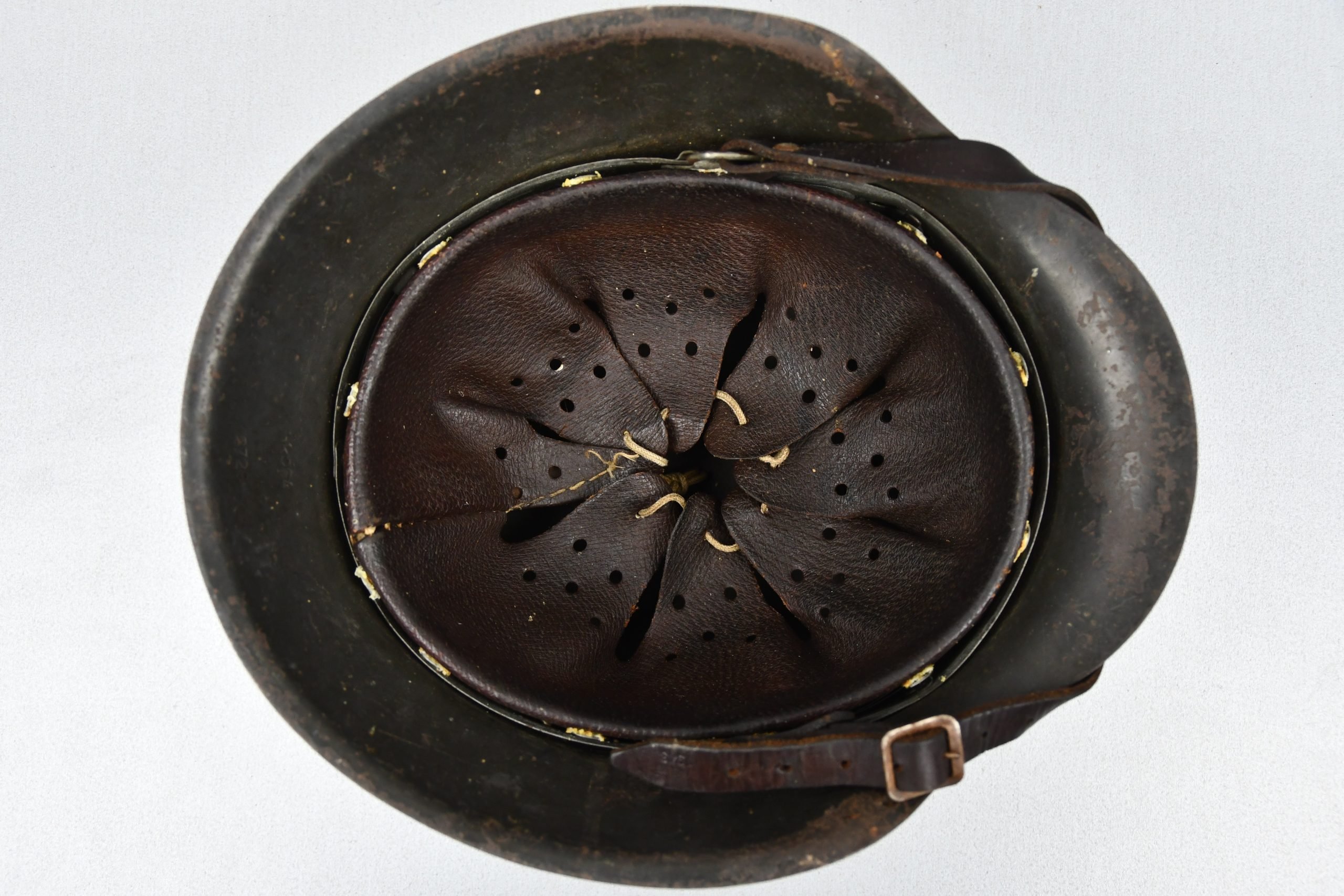 M42 army (Heer) single decal three tone 'Normandy' camouflage helmet hkp64 — image 16