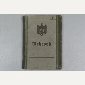 Army (Heer) Wehrpass Hans Flüring Artillerie-Regiment 292