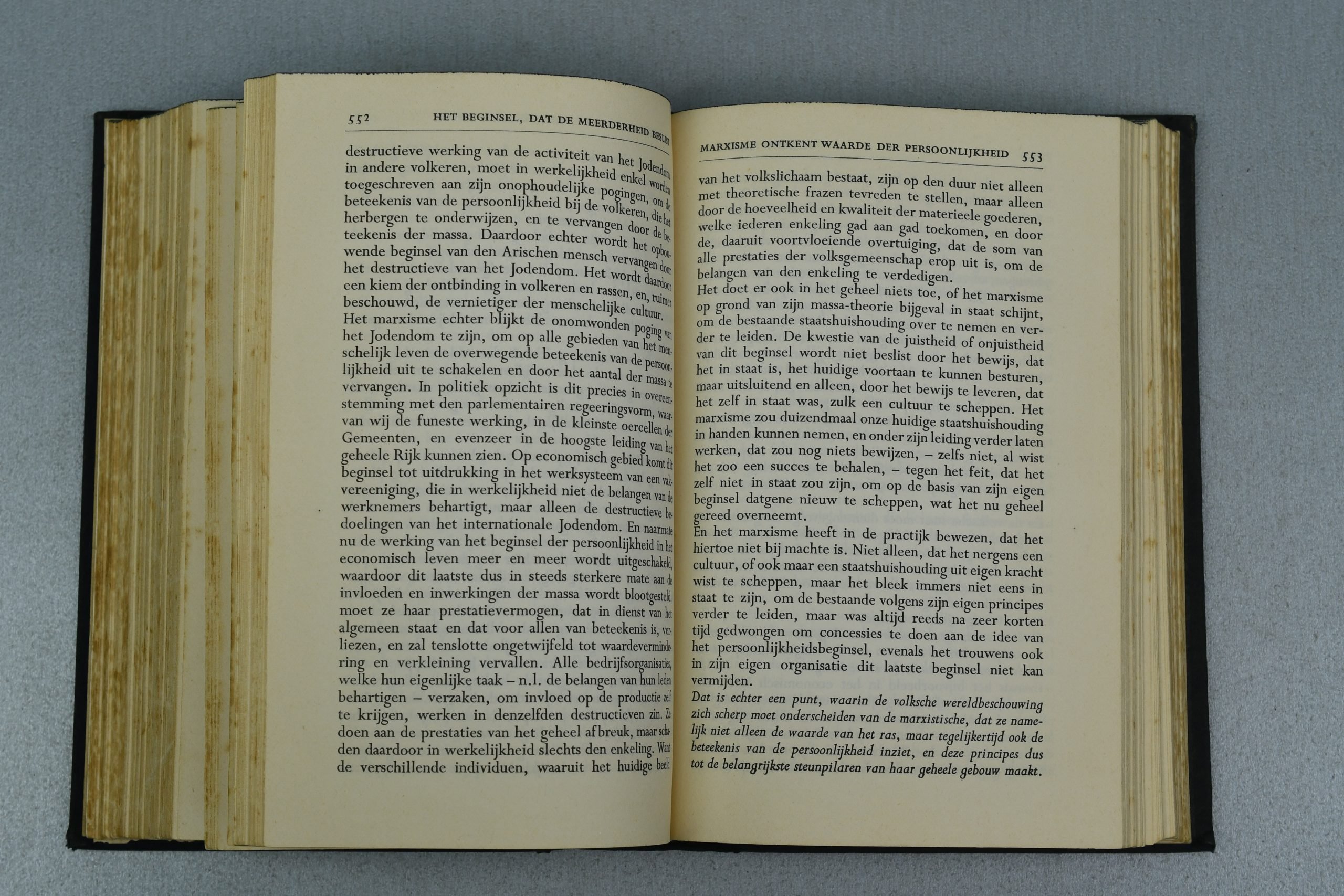 Dutch Adolf Hitler's Mein Kampf 'Mijn Kamp' printed in Amsterdam — image 10