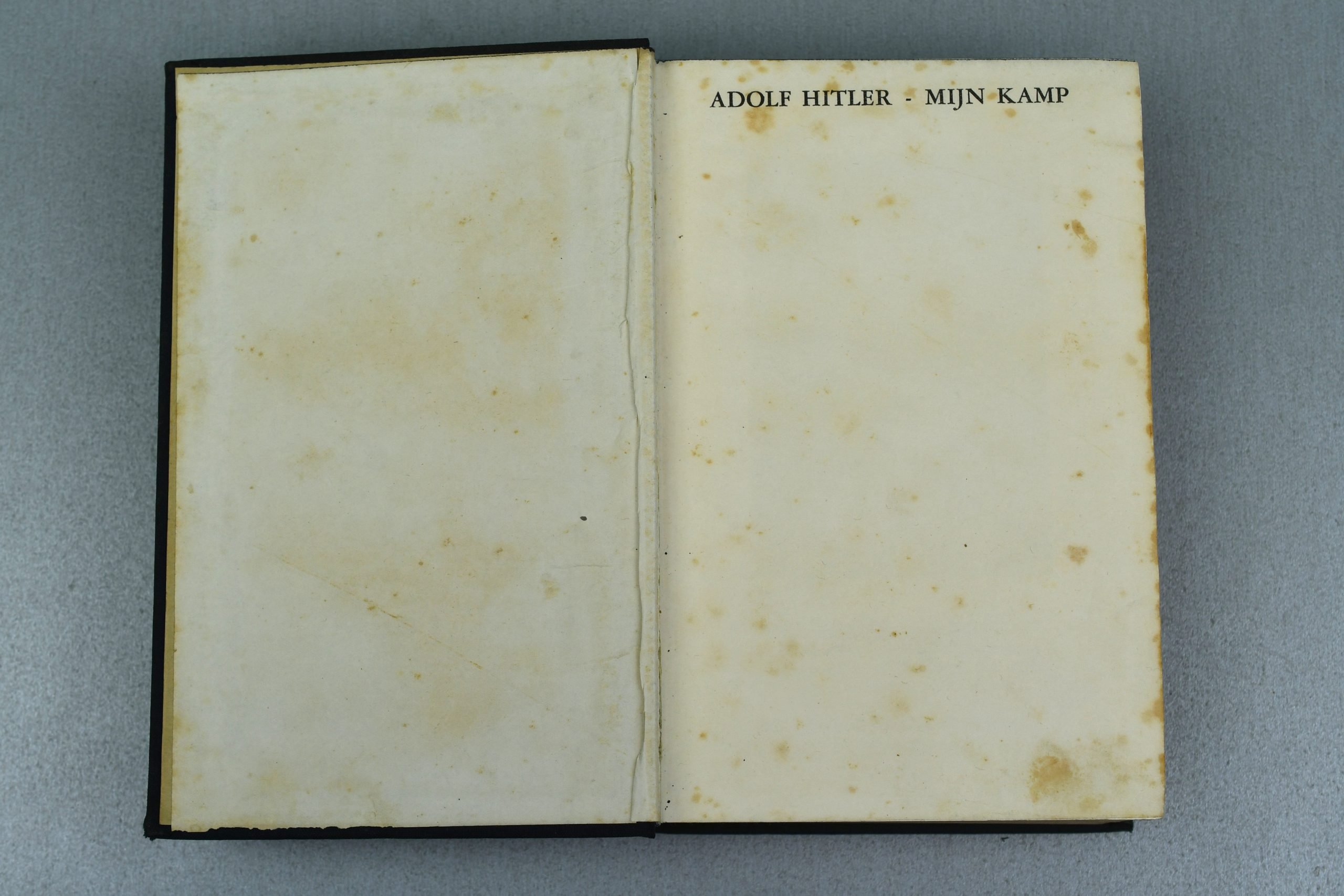 Dutch Adolf Hitler's Mein Kampf 'Mijn Kamp' printed in Amsterdam — image 6