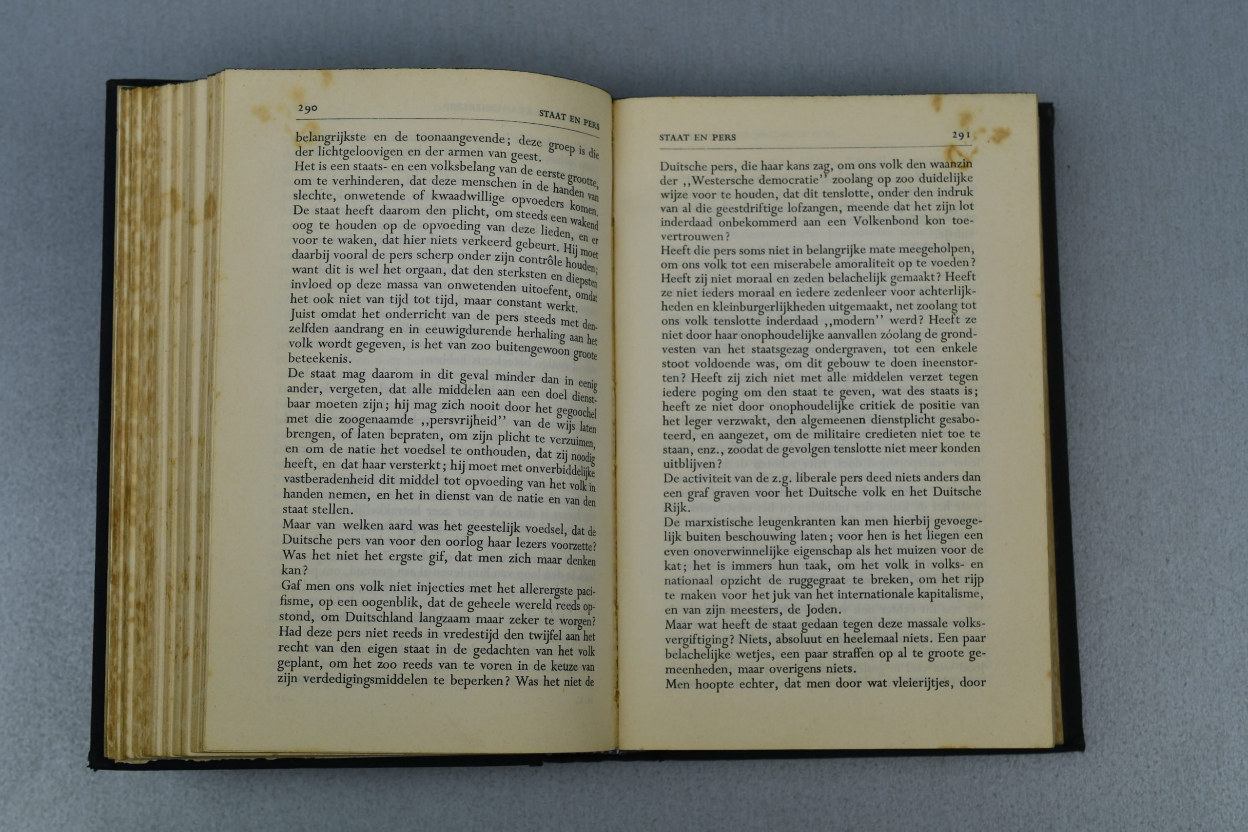Dutch Adolf Hitler's Mein Kampf 'Mijn Kamp' printed in Amsterdam — image 9