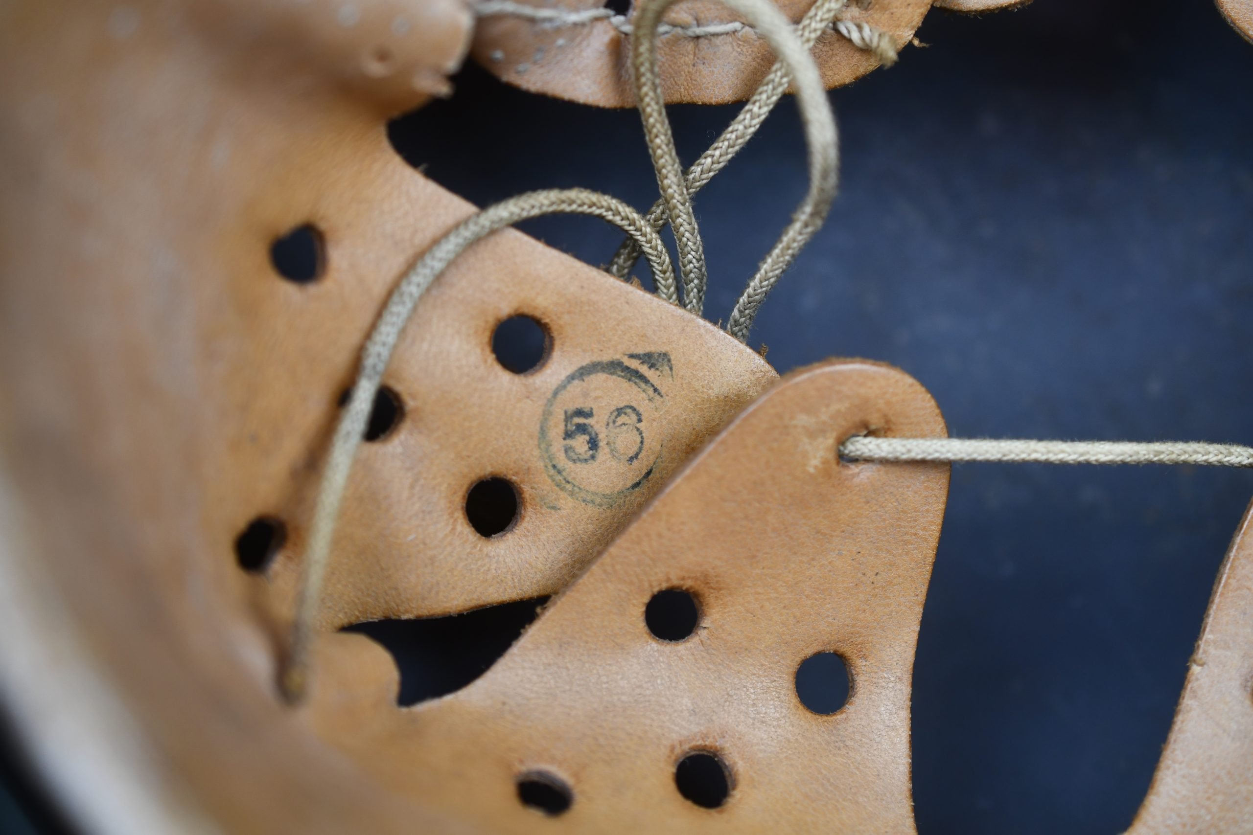 M40 Luftwaffe single decal steel helmet Q64 — image 14