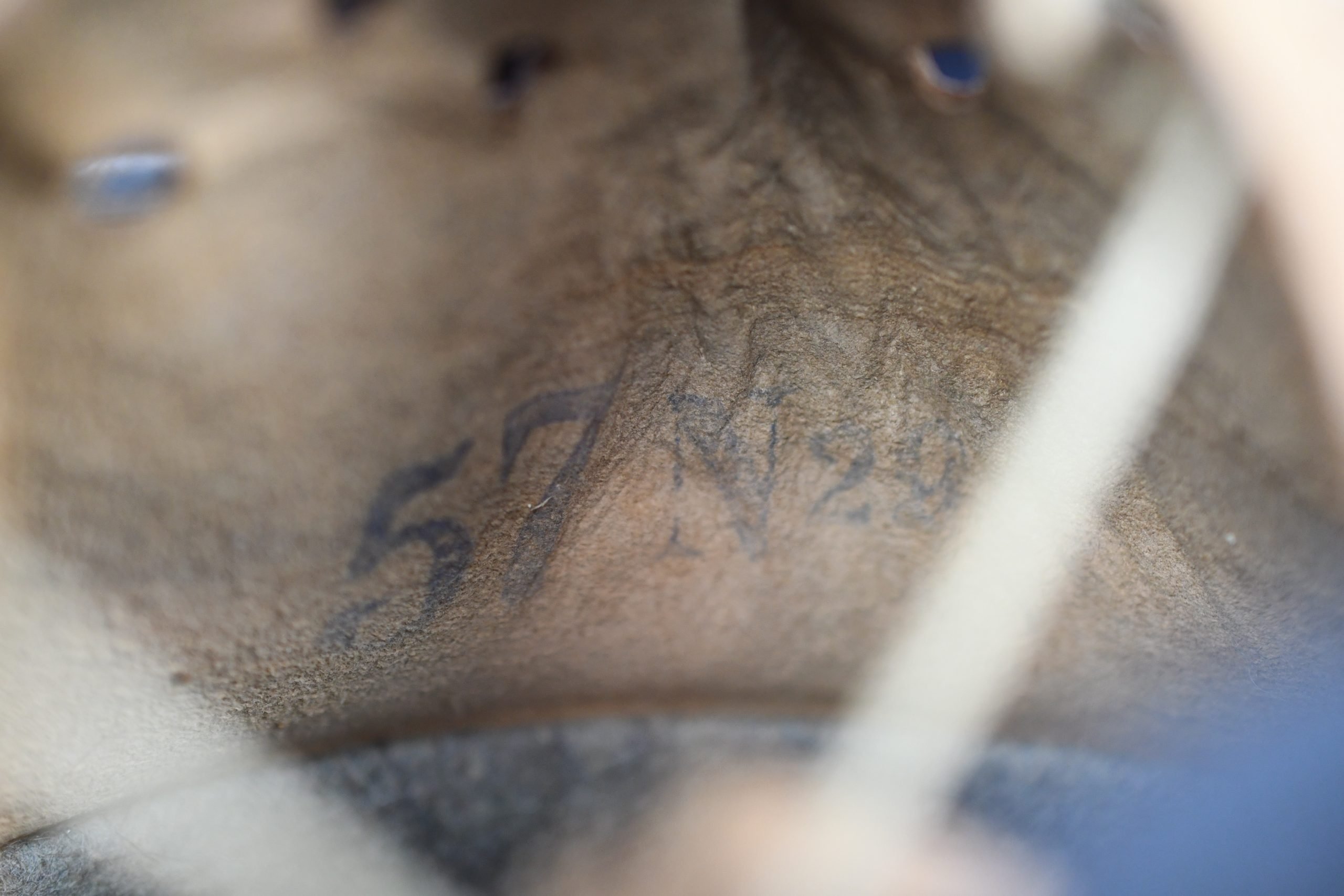 M40 Luftwaffe single decal steel helmet Q64 — image 15