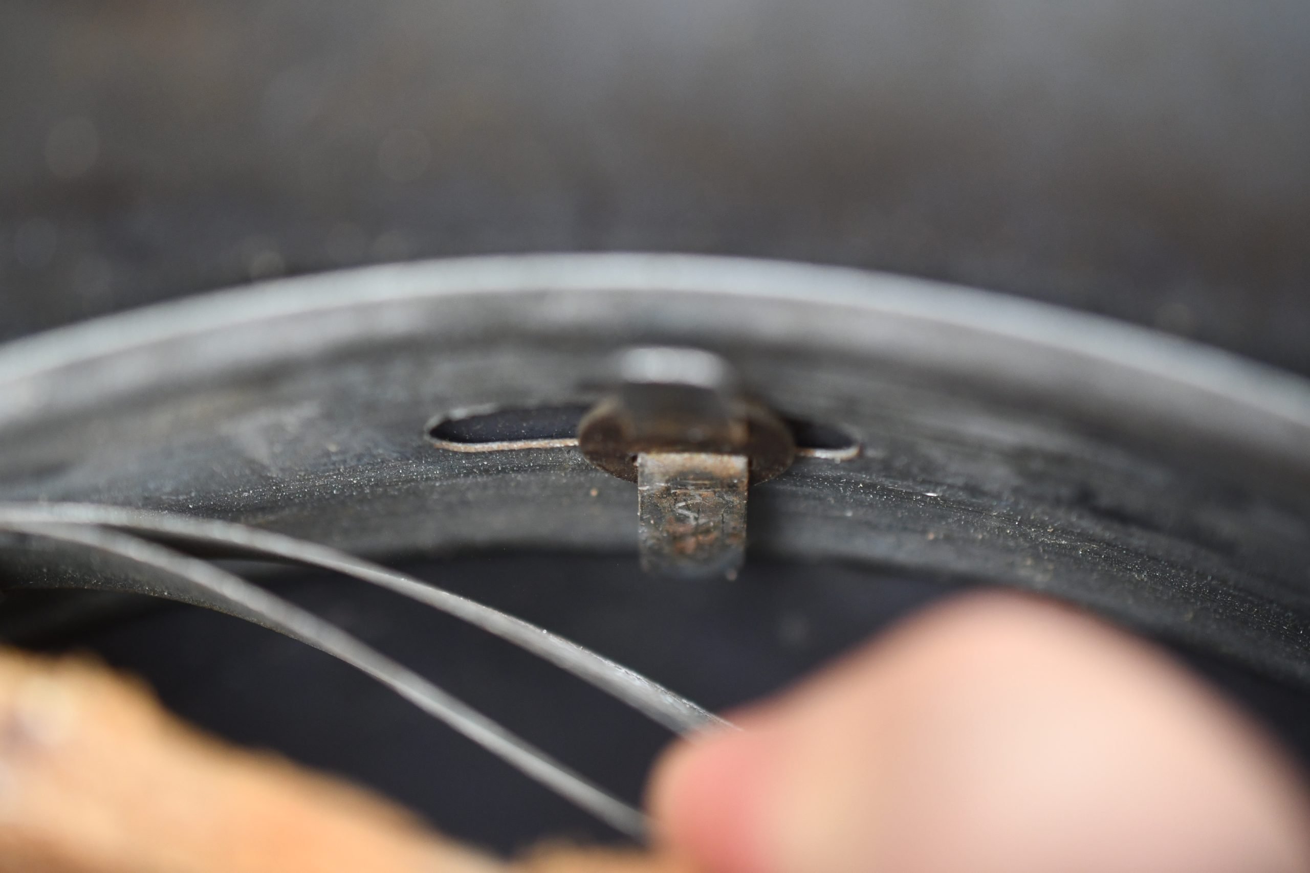 M40 Luftwaffe single decal steel helmet Q64 — image 18