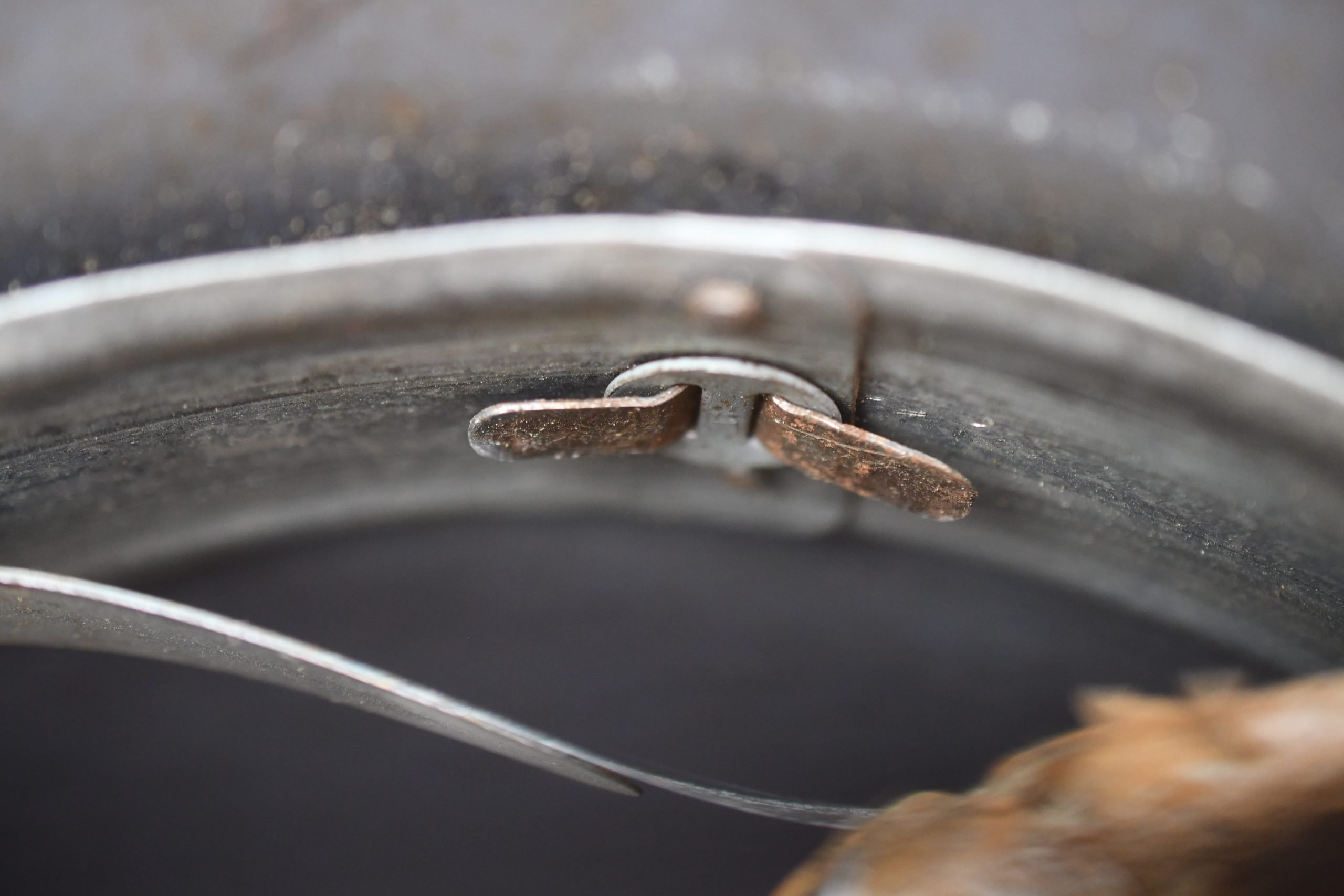 M40 Luftwaffe single decal steel helmet Q64 — image 20