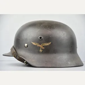 M40 Luftwaffe single decal steel helmet Q64