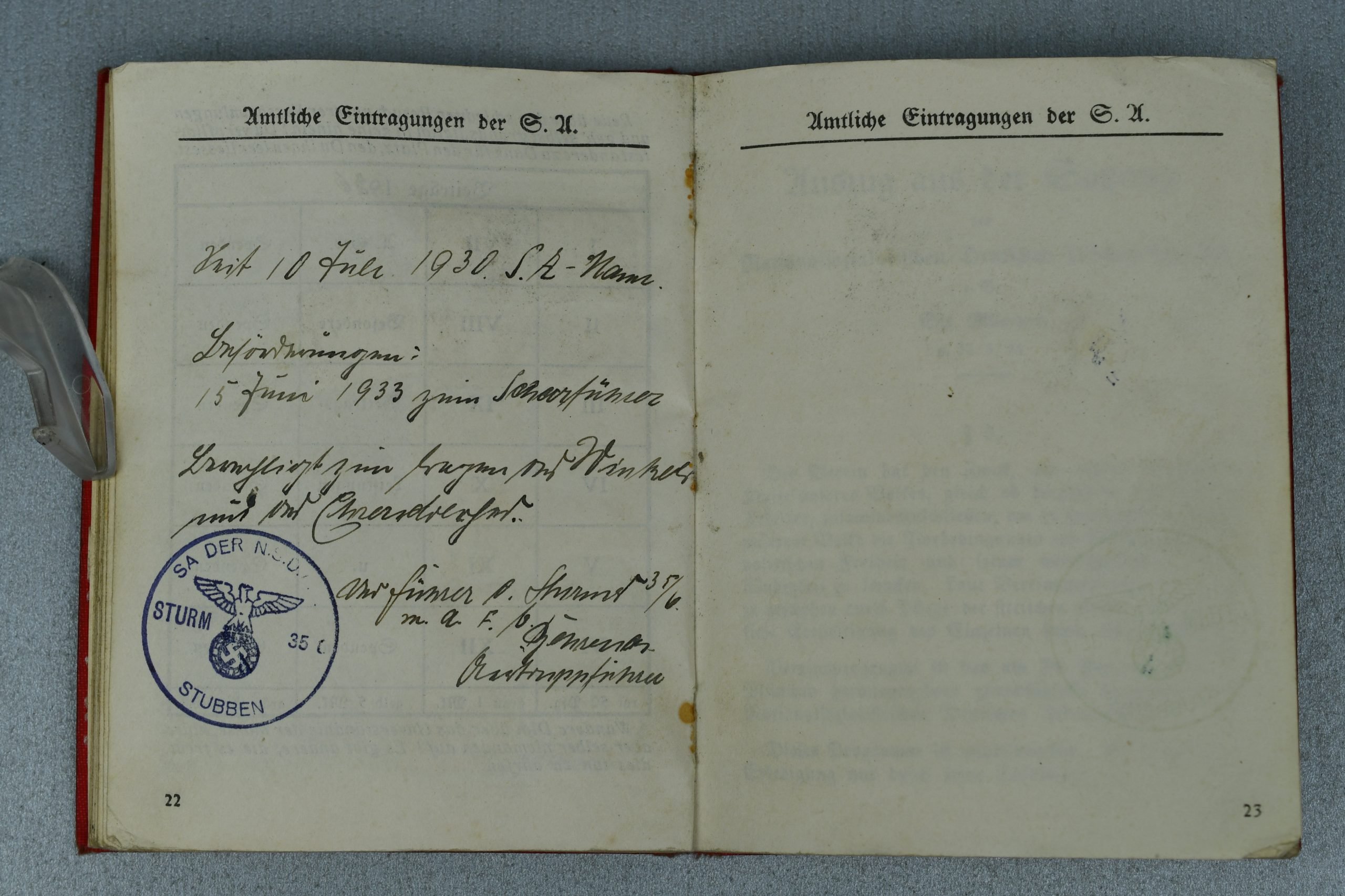 Medal and document grouping Ludwig Bär Panzerjäger-Abteilung 158 — image 56