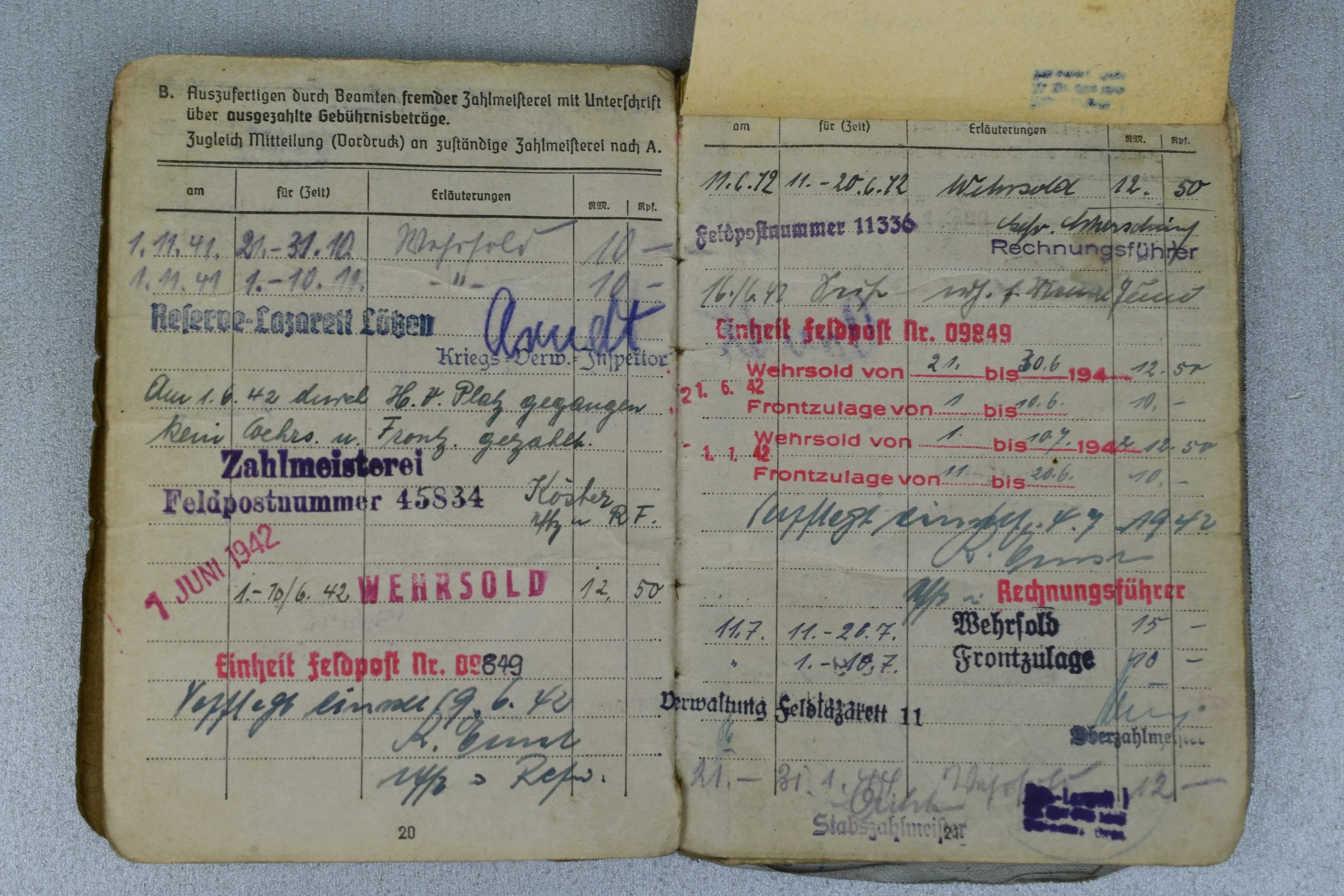 Medal and document grouping Ludwig Bär Panzerjäger-Abteilung 158 — image 79