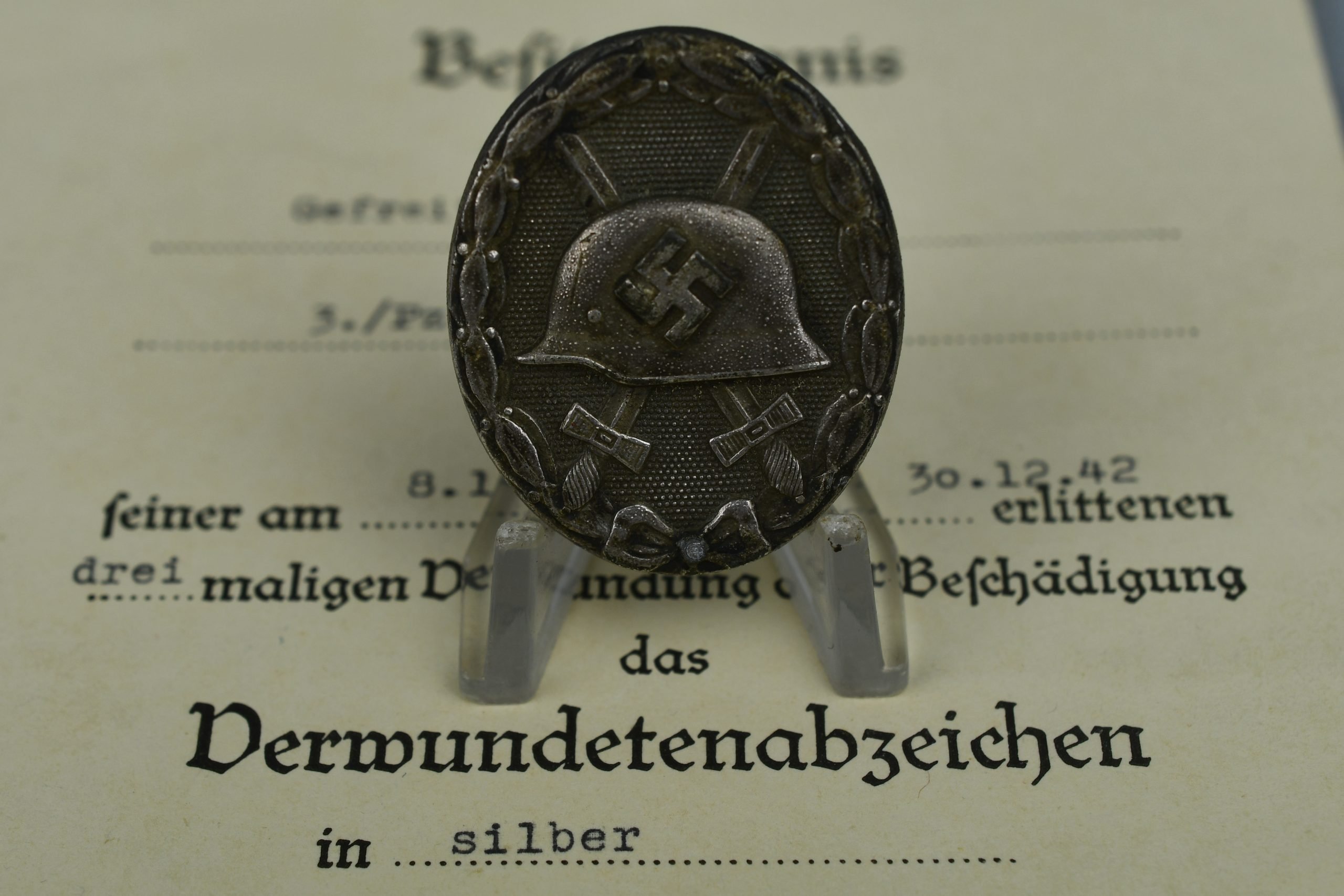 Medal and document grouping Ludwig Bär Panzerjäger-Abteilung 158 — image 9