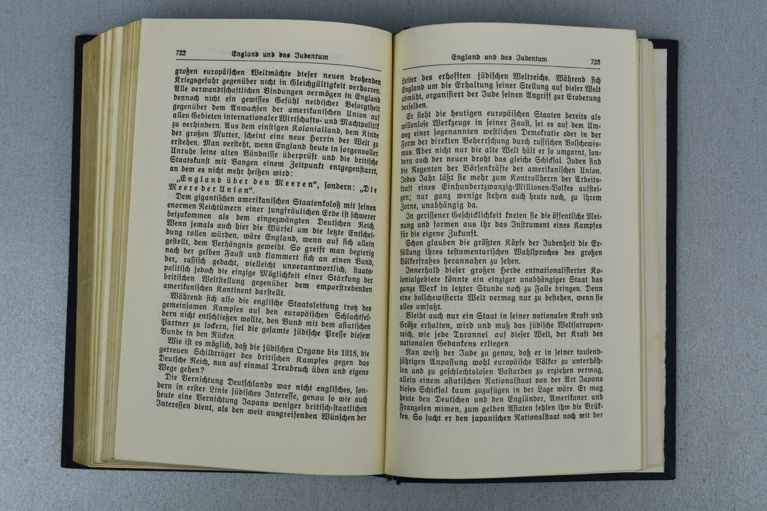 Early Adolf Hitler's Mein Kampf book 1930 — image 10