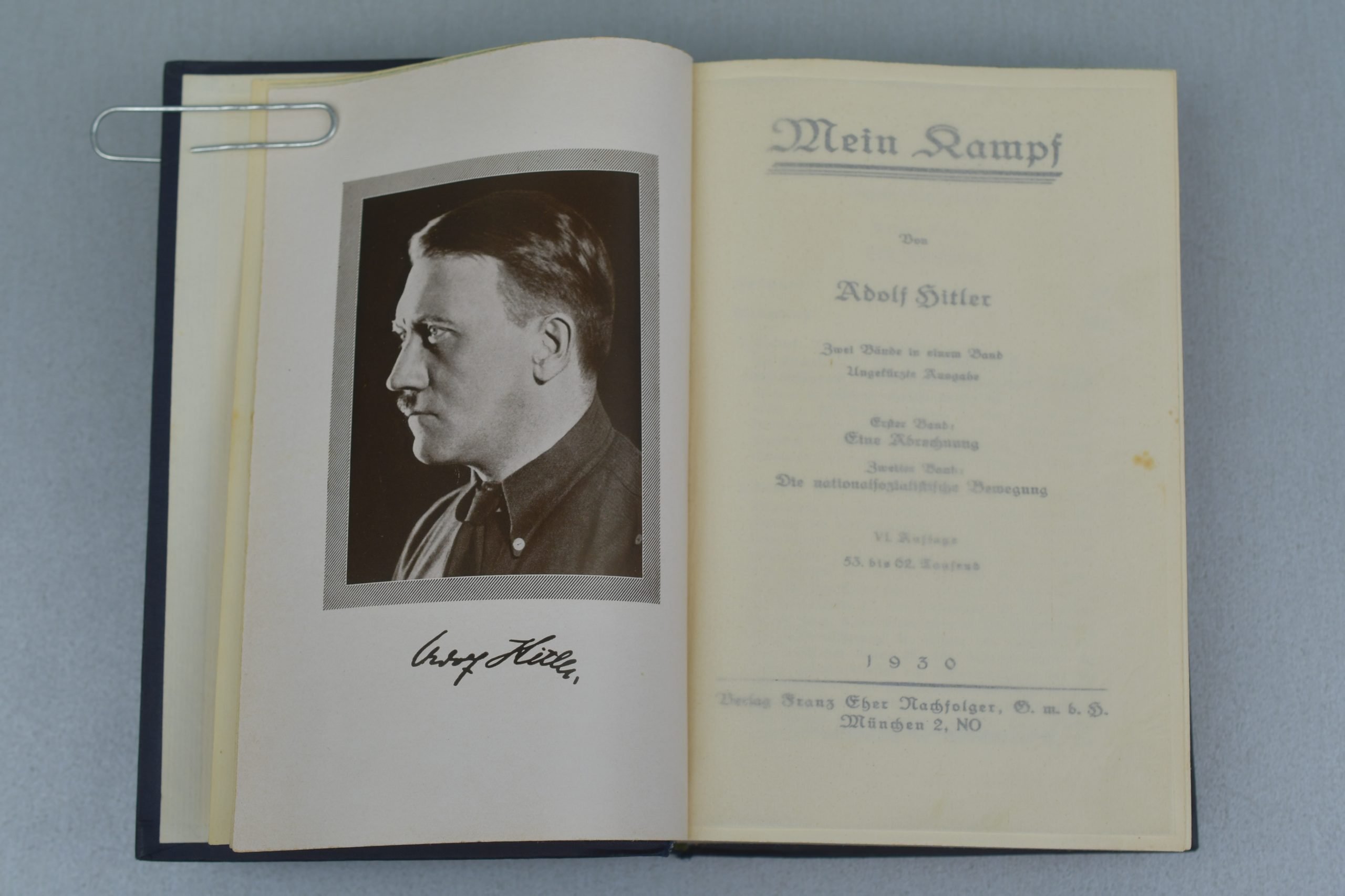 Early Adolf Hitler's Mein Kampf book 1930 — image 5
