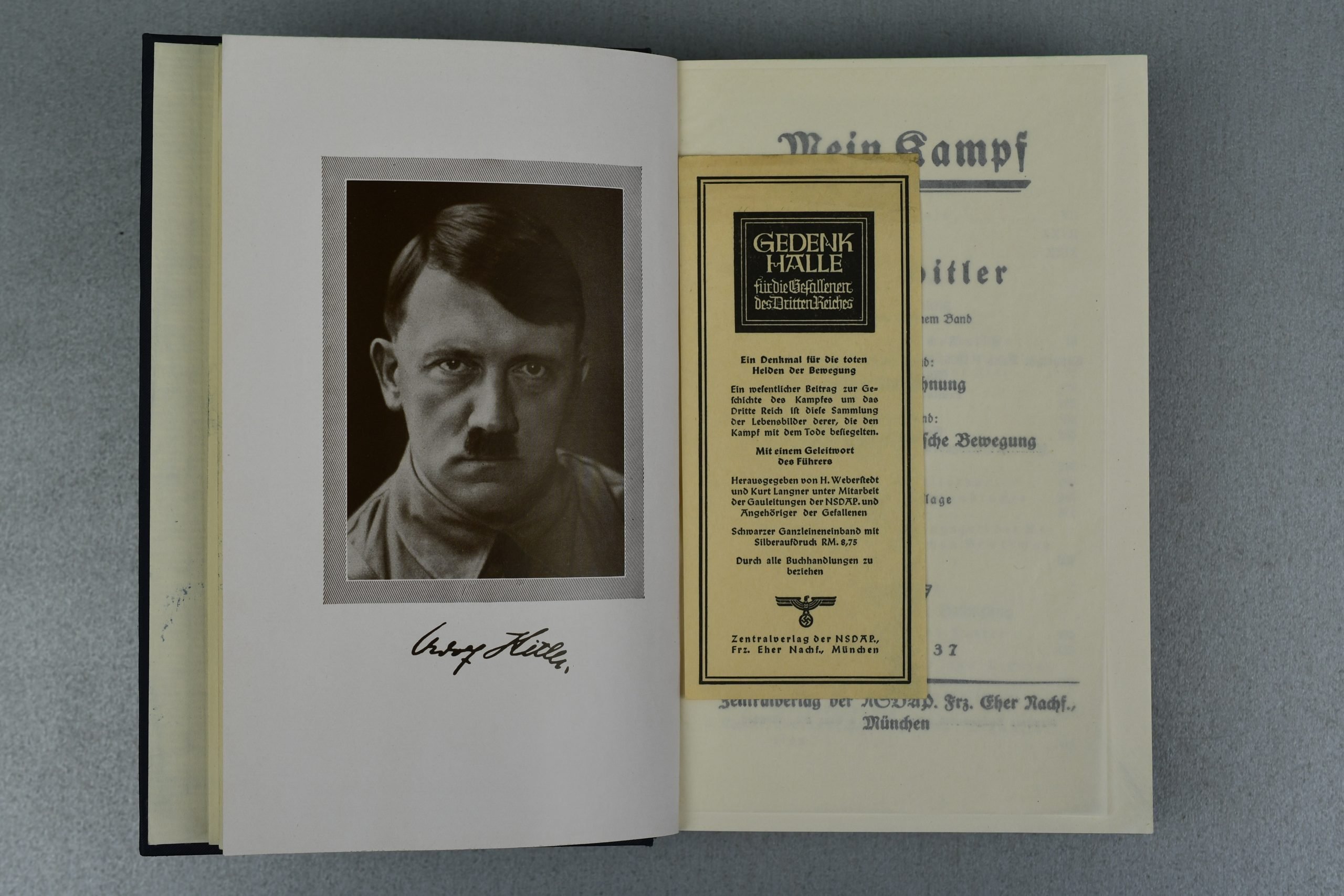 Early Adolf Hitler's Mein Kampf book 1937 — image 10
