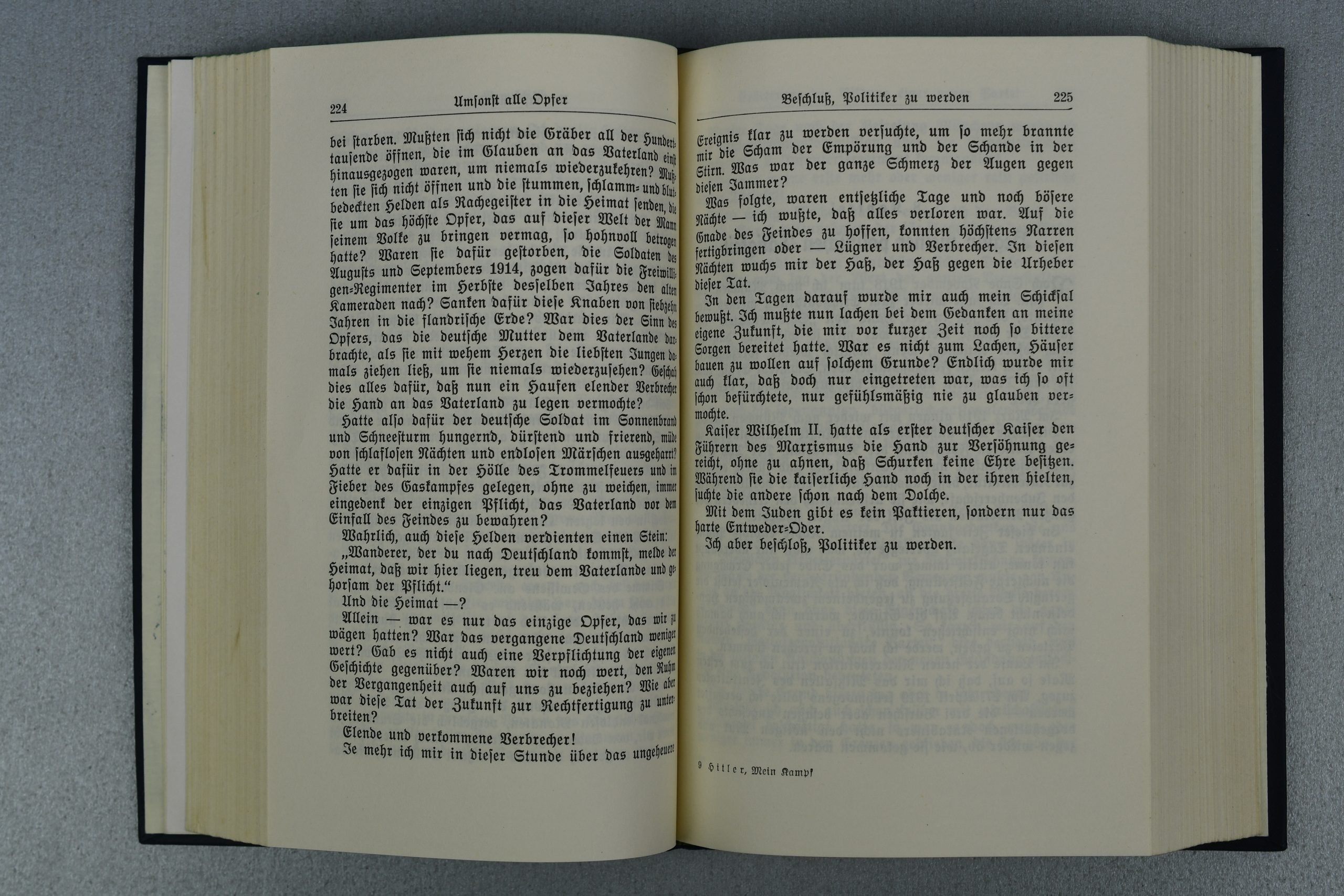 Early Adolf Hitler's Mein Kampf book 1937 — image 13