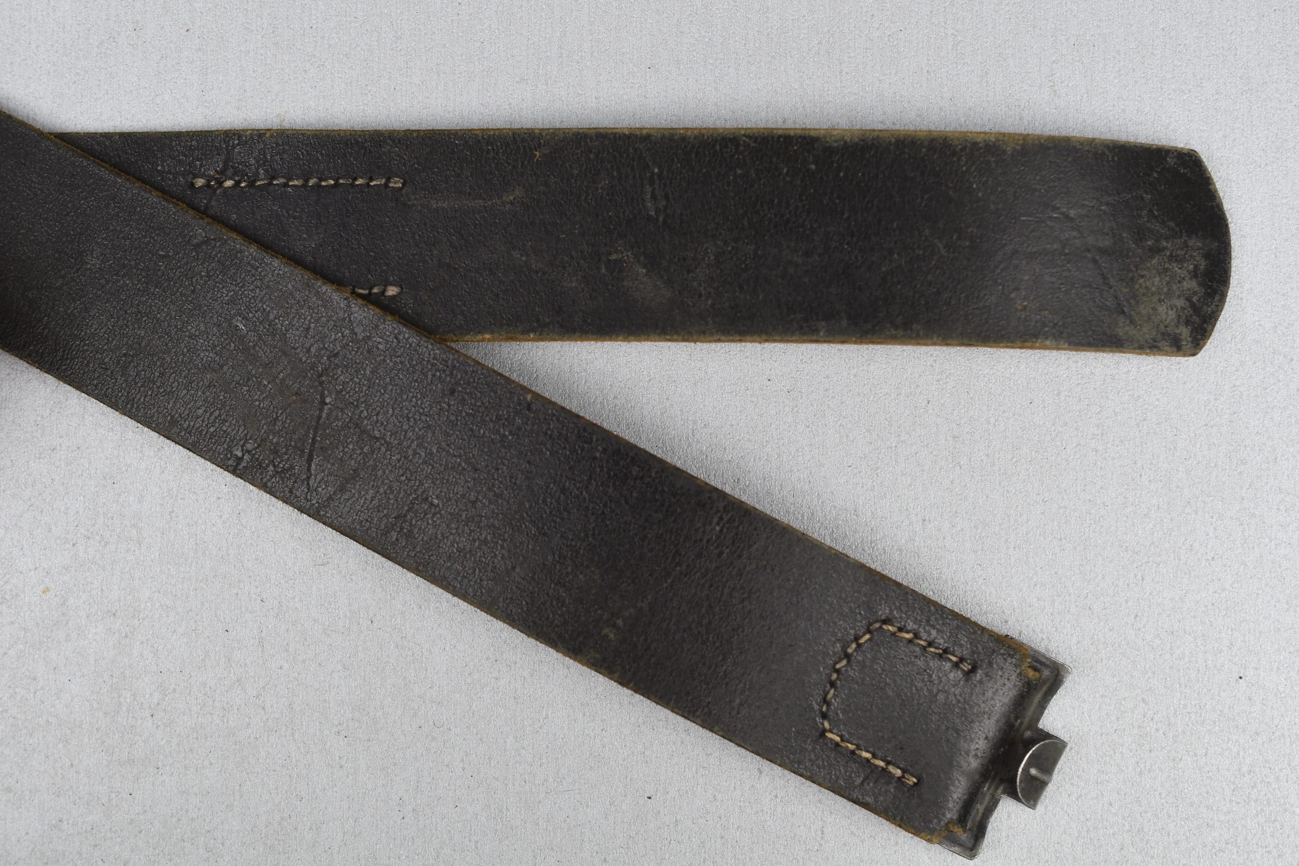 Late war Wehrmacht equipment belt with RBNr. — image 3