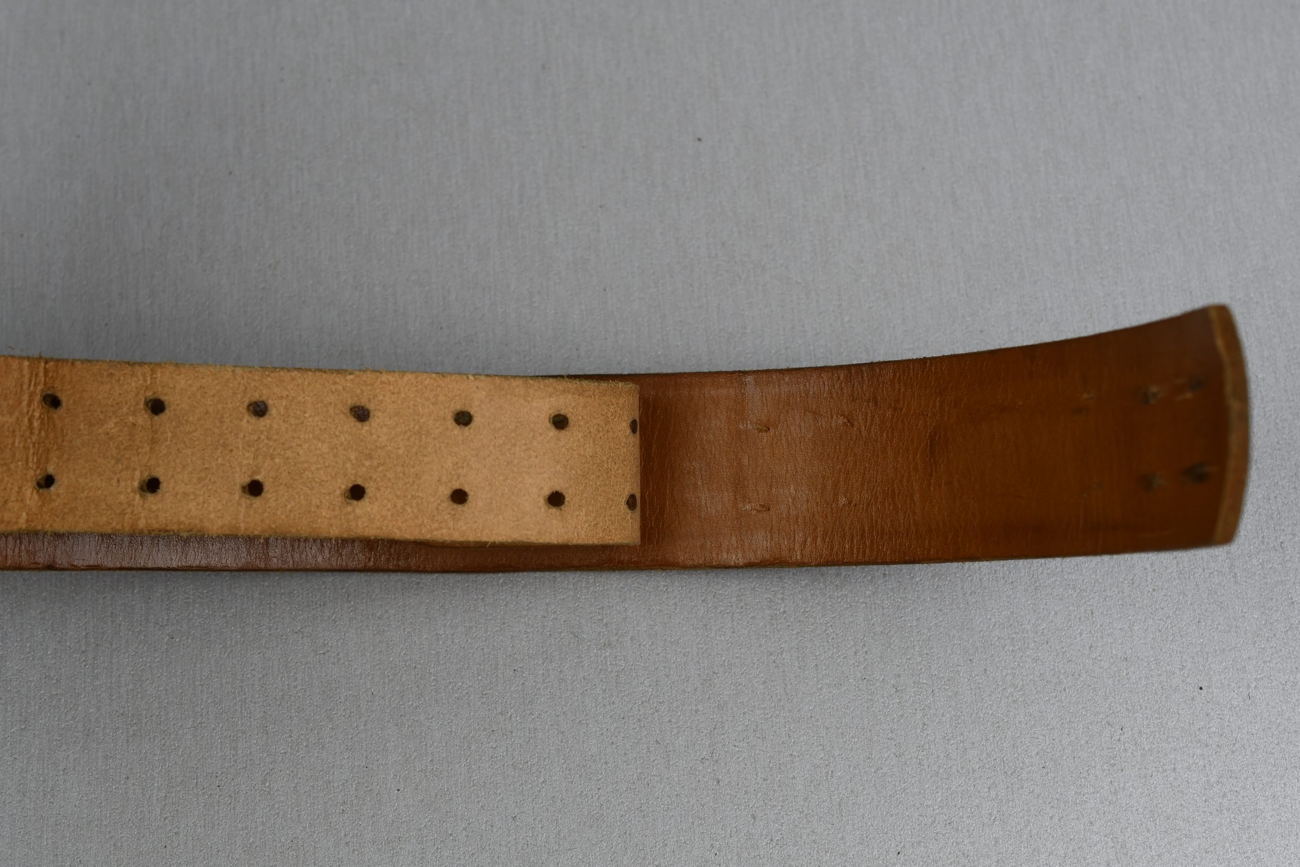 Late war Wehrmacht equipment belt with RBNr. — image 6