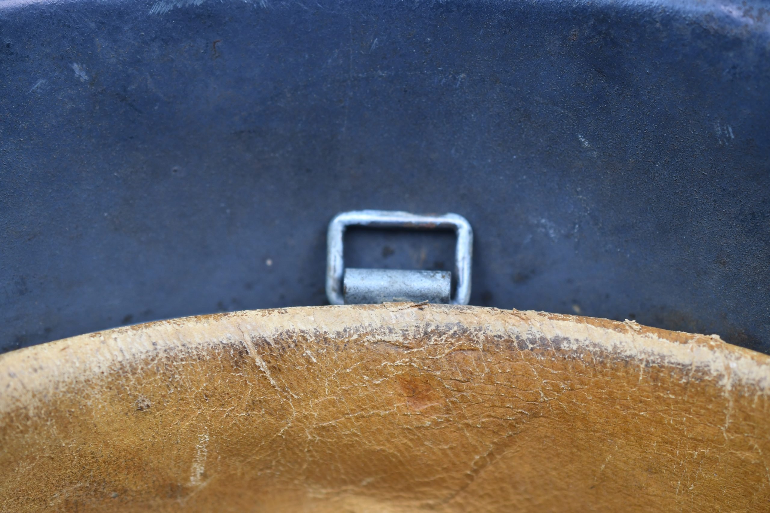 M42 Luftwaffe ex-single decal steel helmet named to 'Paula' NS66 — image 11