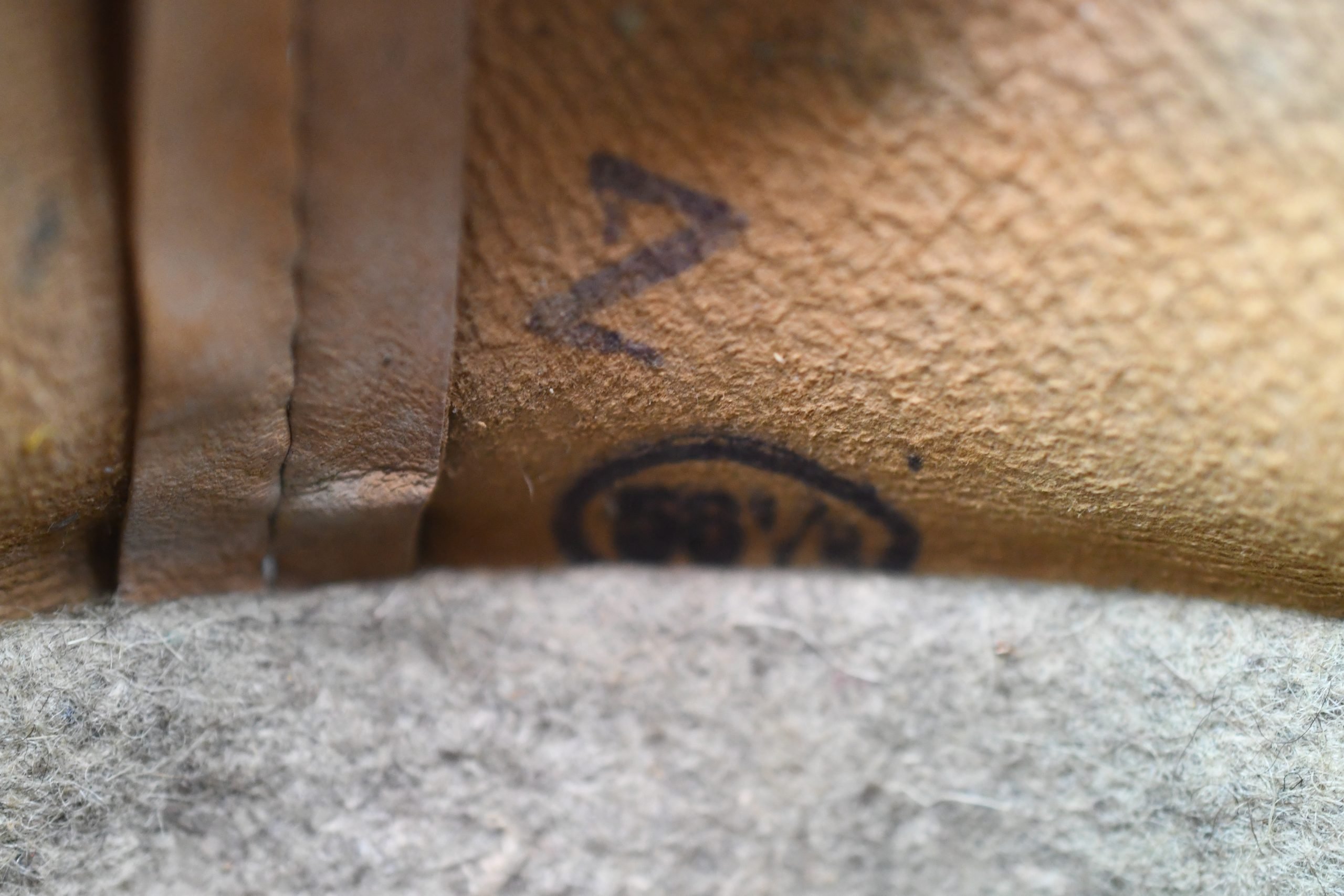 M42 Luftwaffe ex-single decal steel helmet named to 'Paula' NS66 — image 15