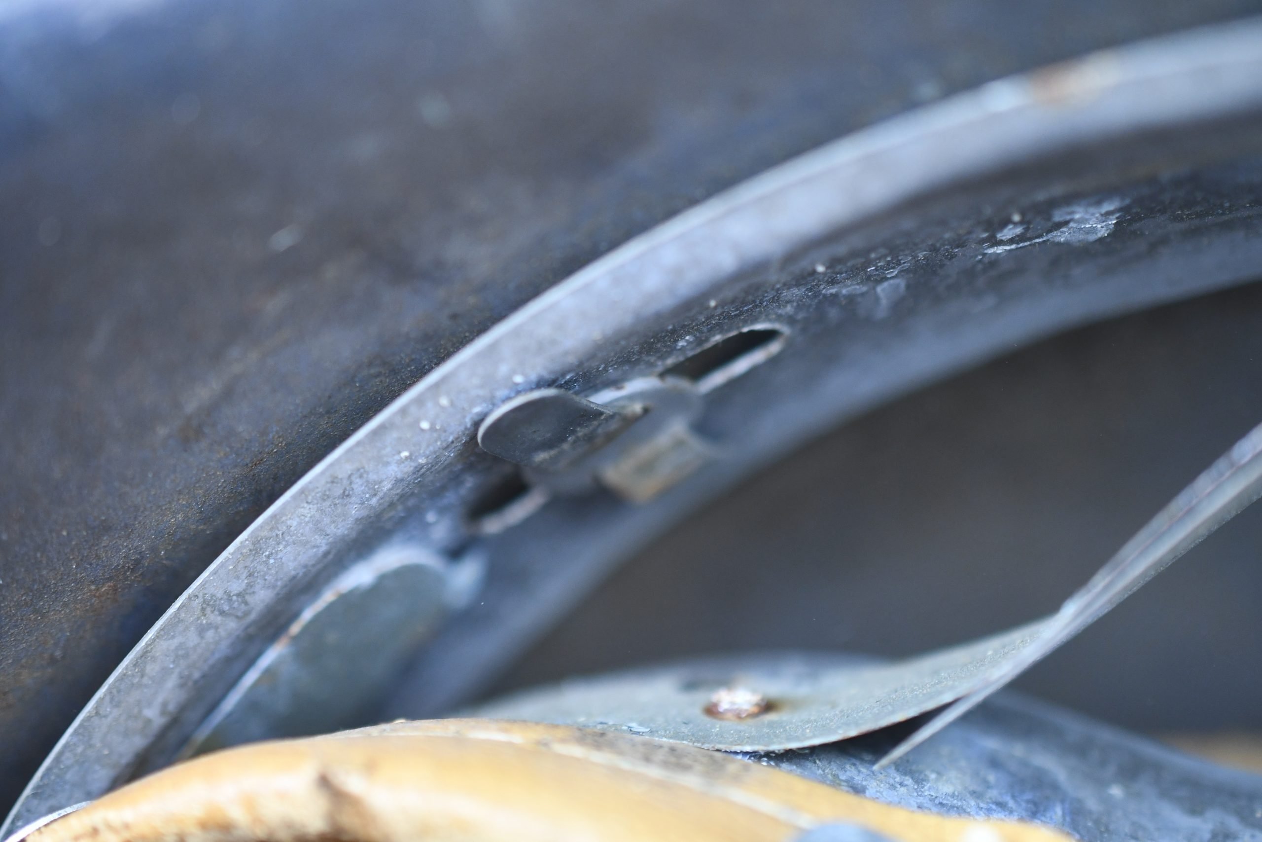 M42 Luftwaffe ex-single decal steel helmet named to 'Paula' NS66 — image 17