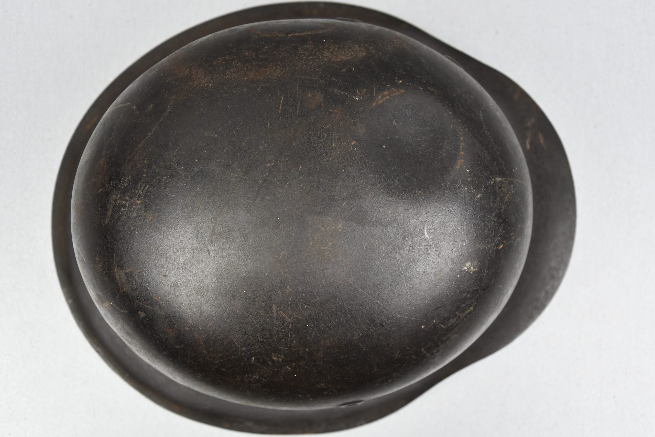 M42 Luftwaffe ex-single decal steel helmet named to 'Paula' NS66 — image 5