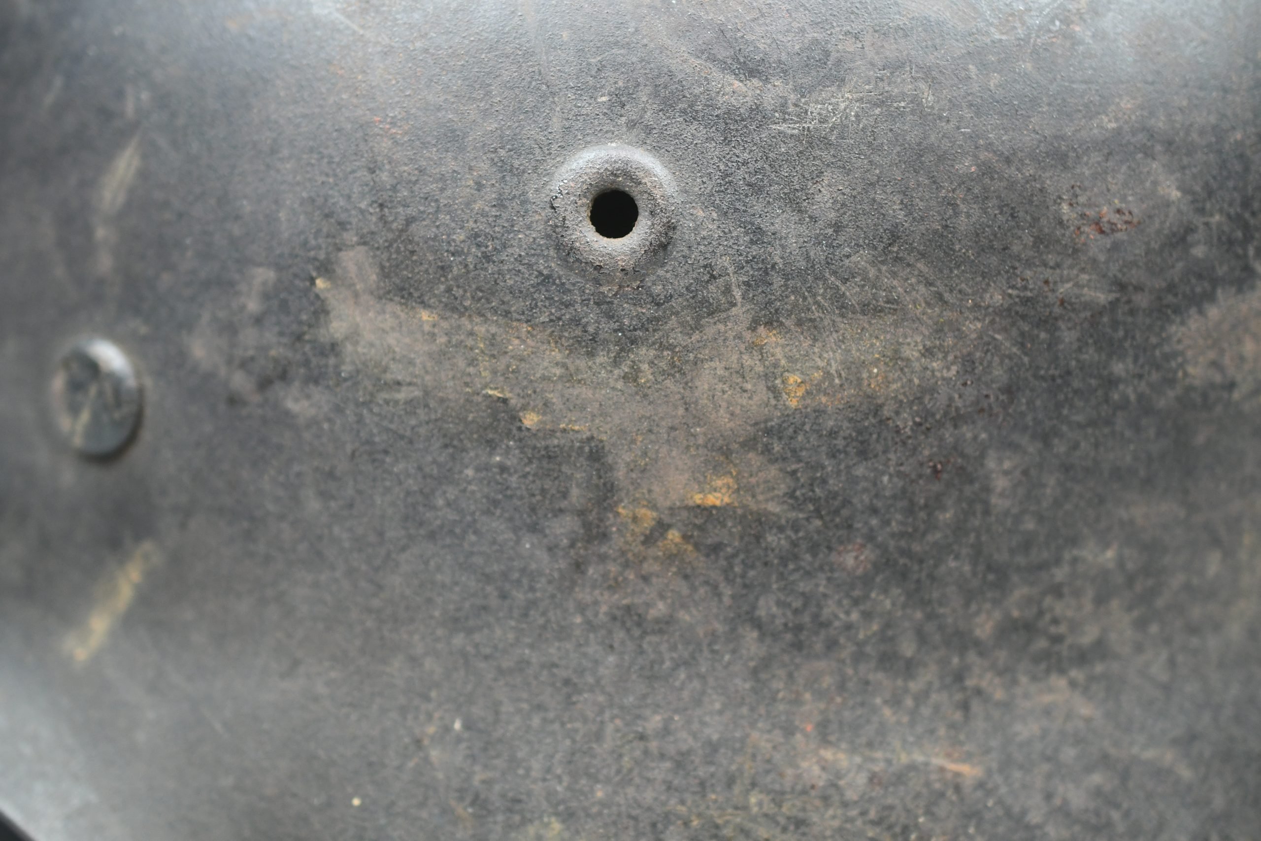 M42 Luftwaffe ex-single decal steel helmet named to 'Paula' NS66 — image 7