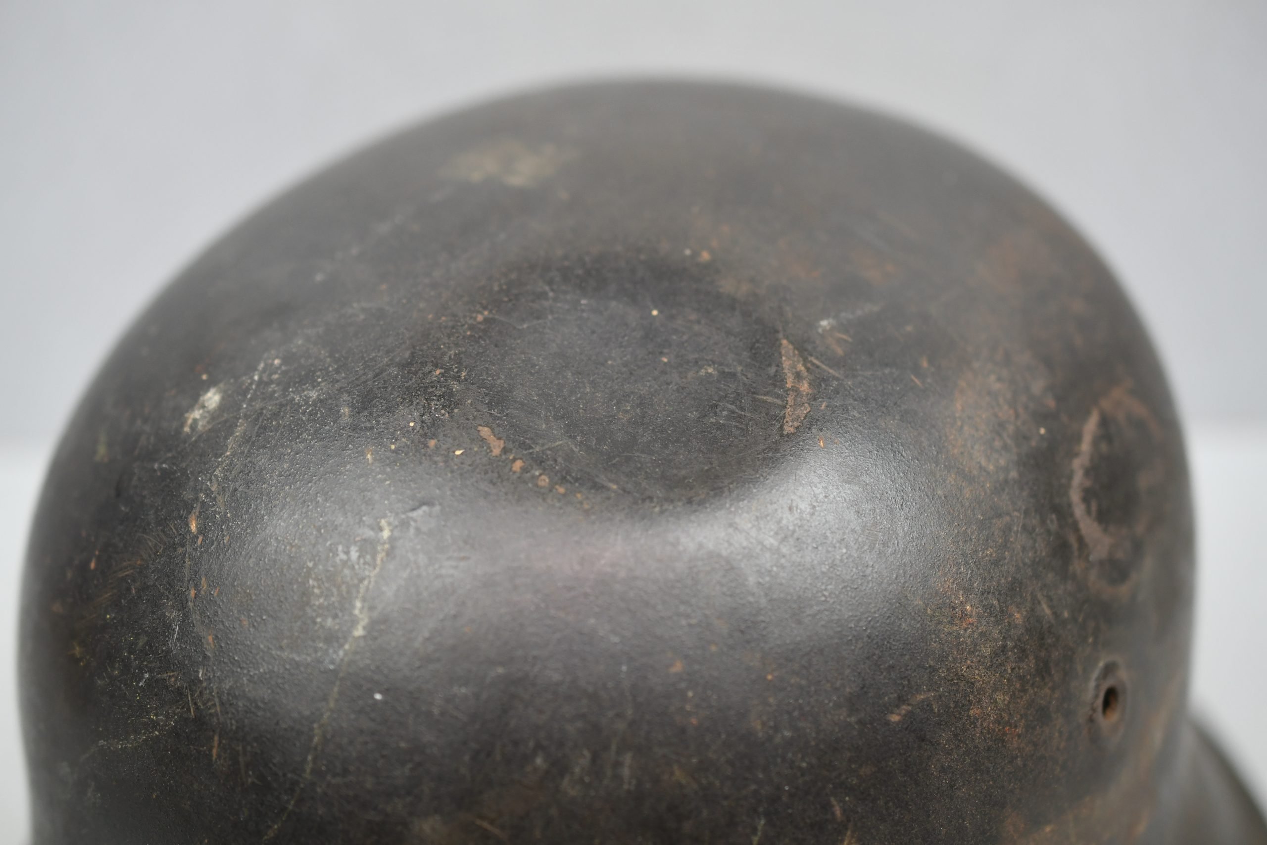 M42 Luftwaffe ex-single decal steel helmet named to 'Paula' NS66 — image 8