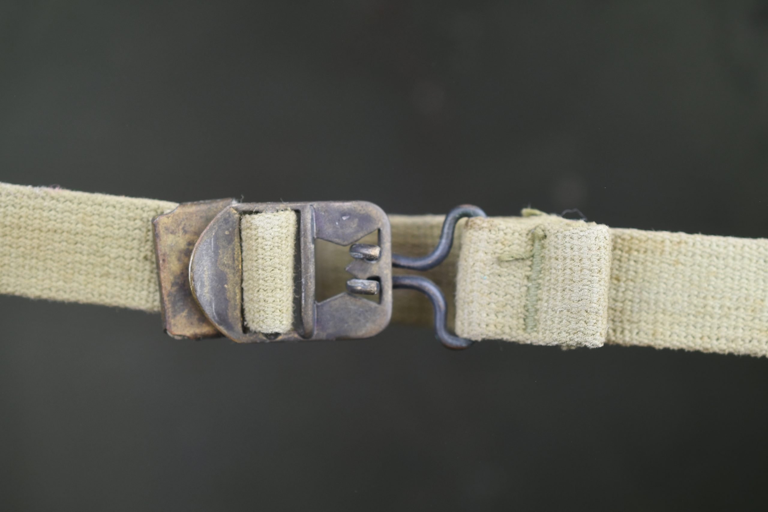 US M1 steel front seam fixed bail helmet with liner by Westinghouse — image 18