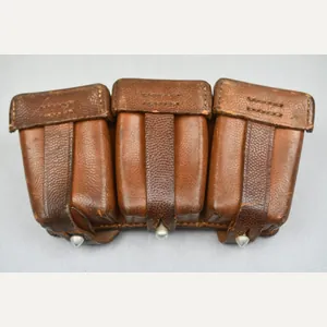 Luftwaffe brown K98 ammunition pouch by Maury & Co. 1939 …