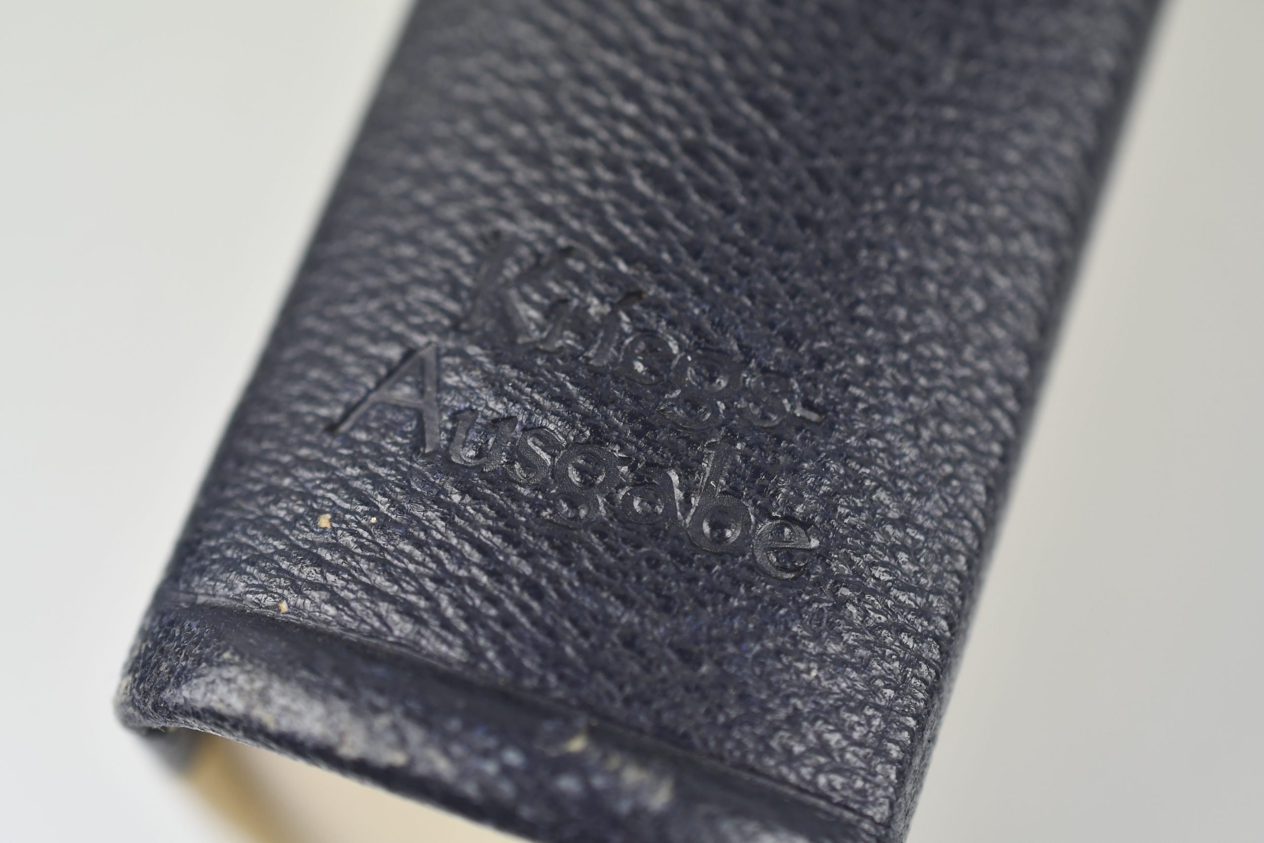 Late war Adolf Hitler's Mein Kampf wedding edition book 'Kriegs-Ausgabe' with block letters — image 6