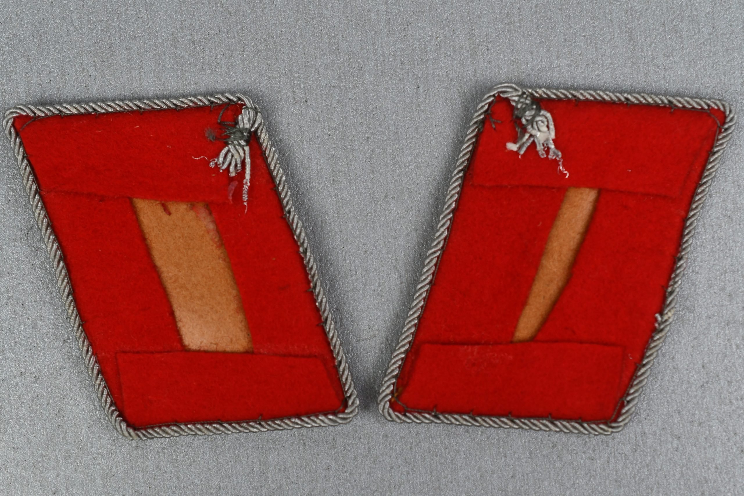 Luftwaffe anti-aircraft 'Flak' officer collar tabs for 'Hauptmann' — image 2