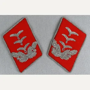 Luftwaffe anti-aircraft 'Flak' officer collar tabs for 'Hauptmann'