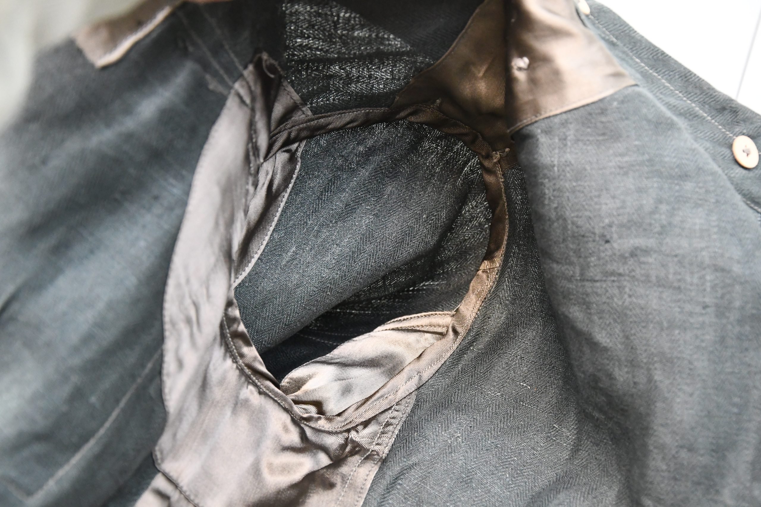 MINT M43 army (Heer) summer Feldbluse in HBT with RBNr. 1943 — image 13