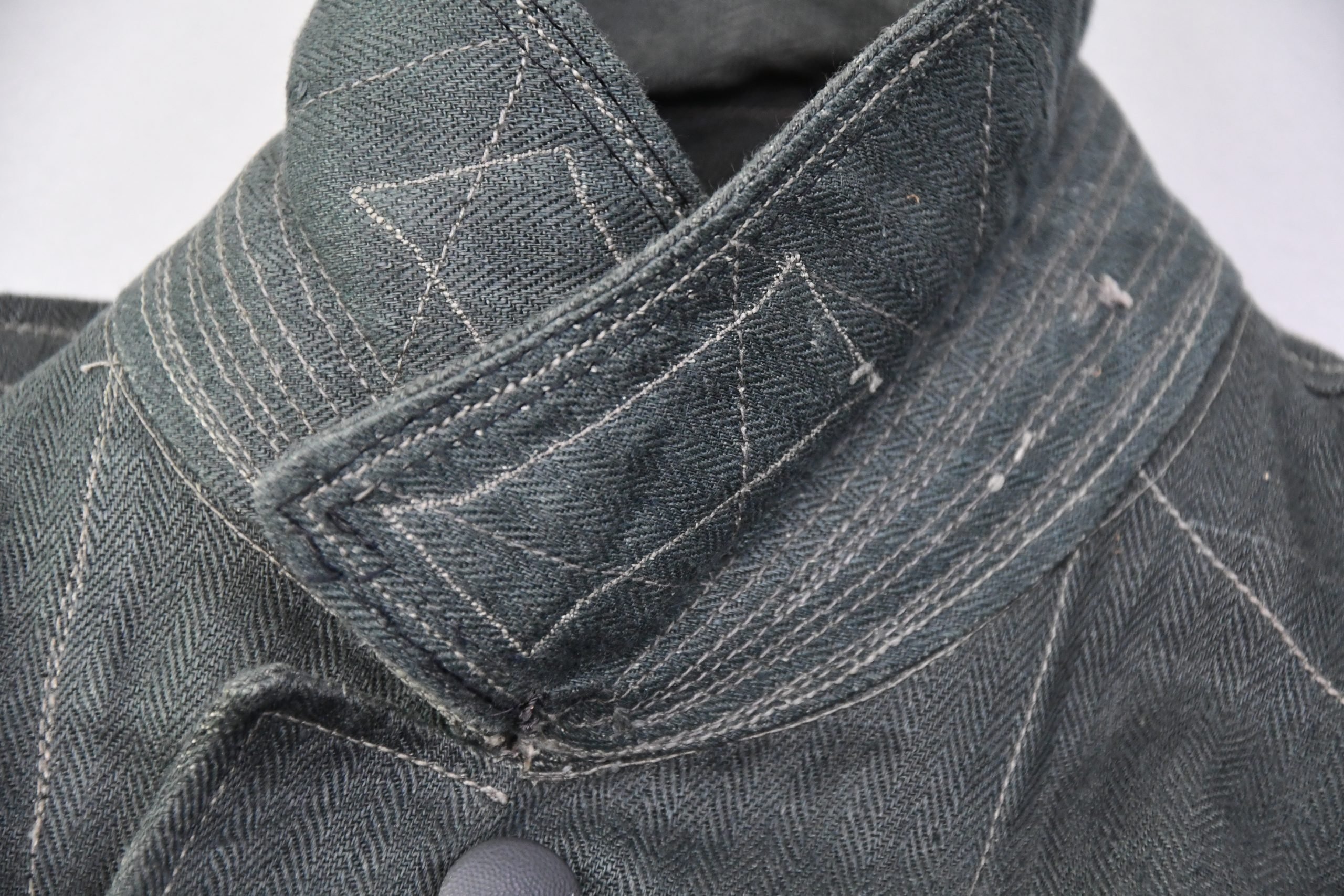 MINT M43 army (Heer) summer Feldbluse in HBT with RBNr. 1943 — image 9