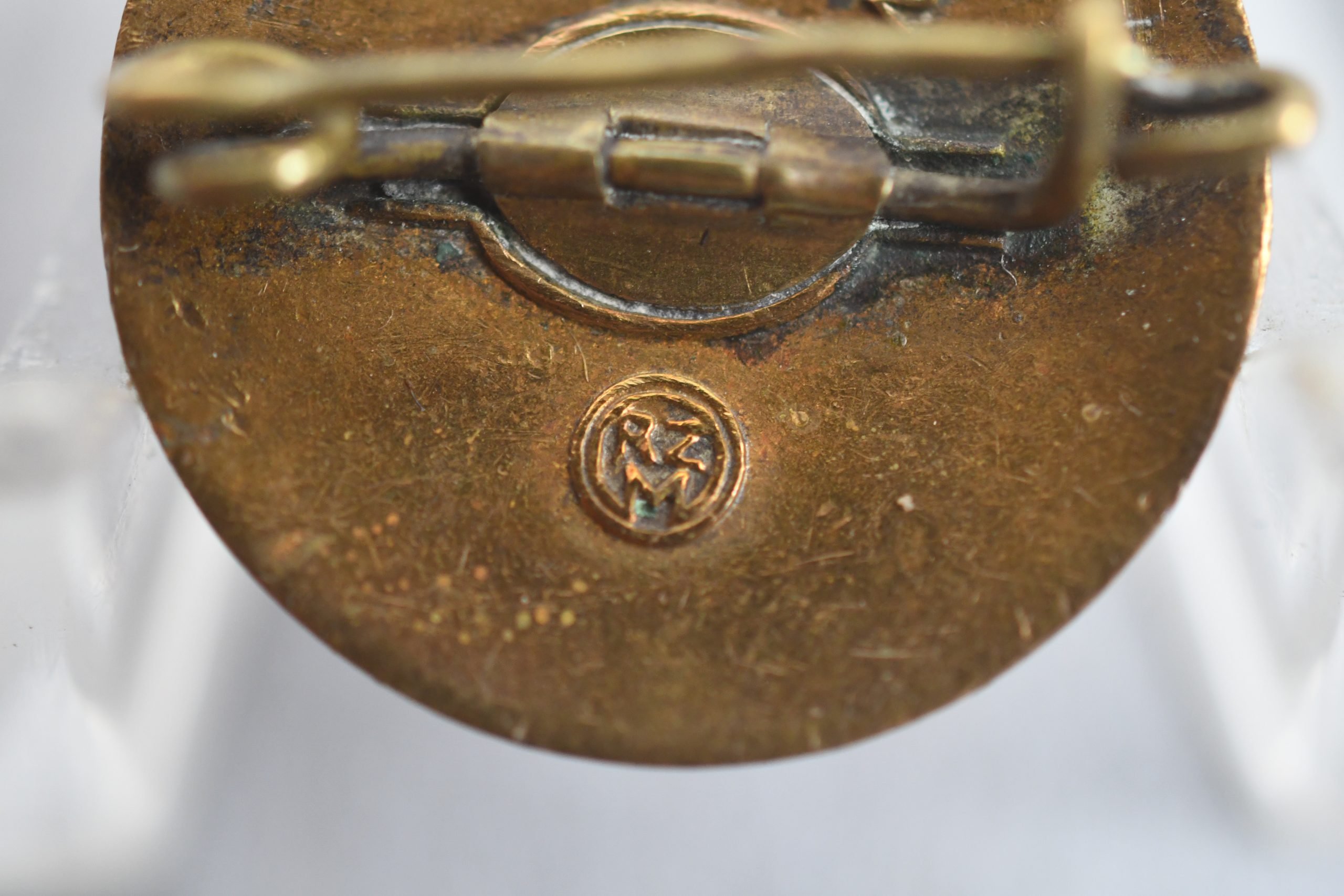 NSDAP party pin by RZM M1/142 Josef Hillebrand — image 4