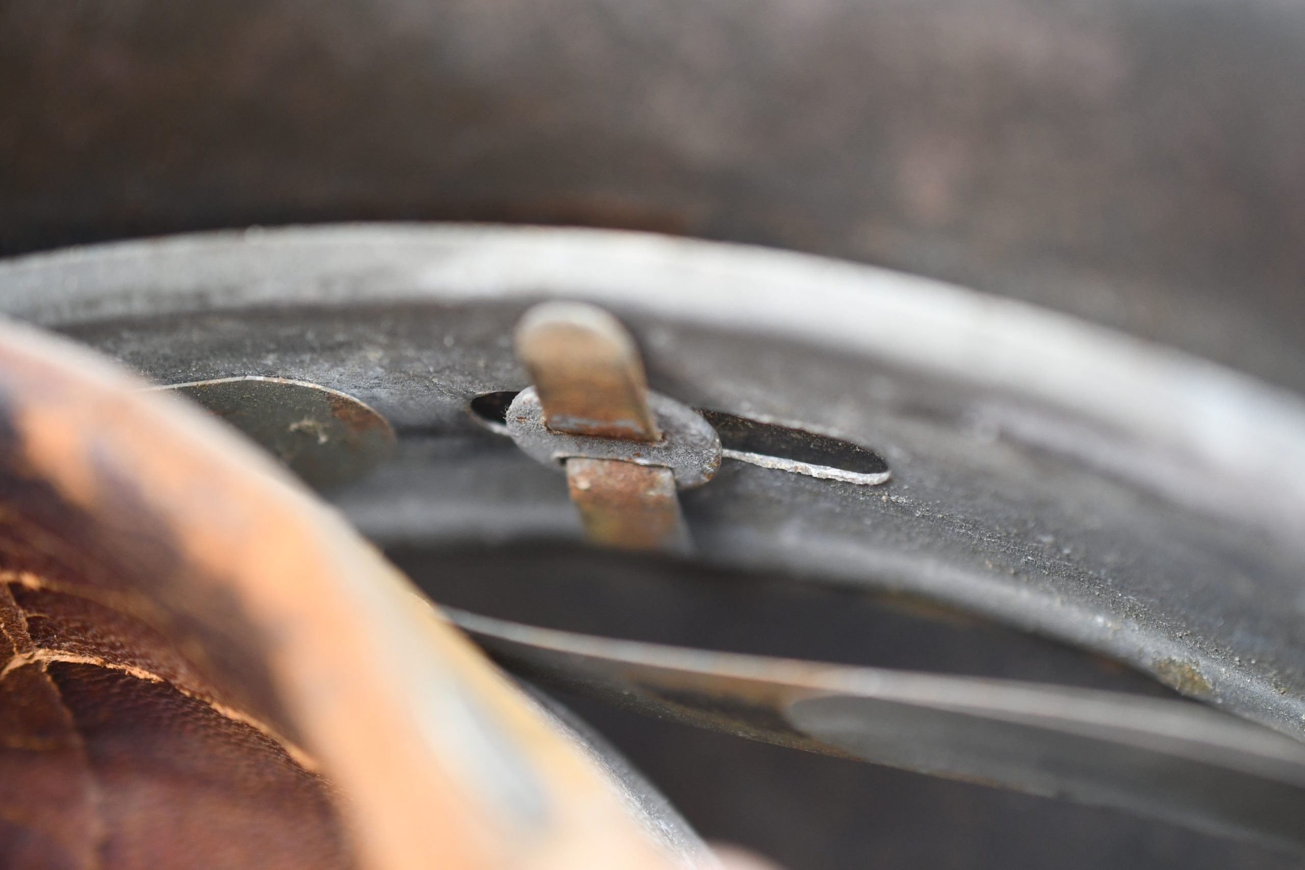 M40 Luftwaffe single decal 'black camouflaged' steel helmet ET66 — image 14