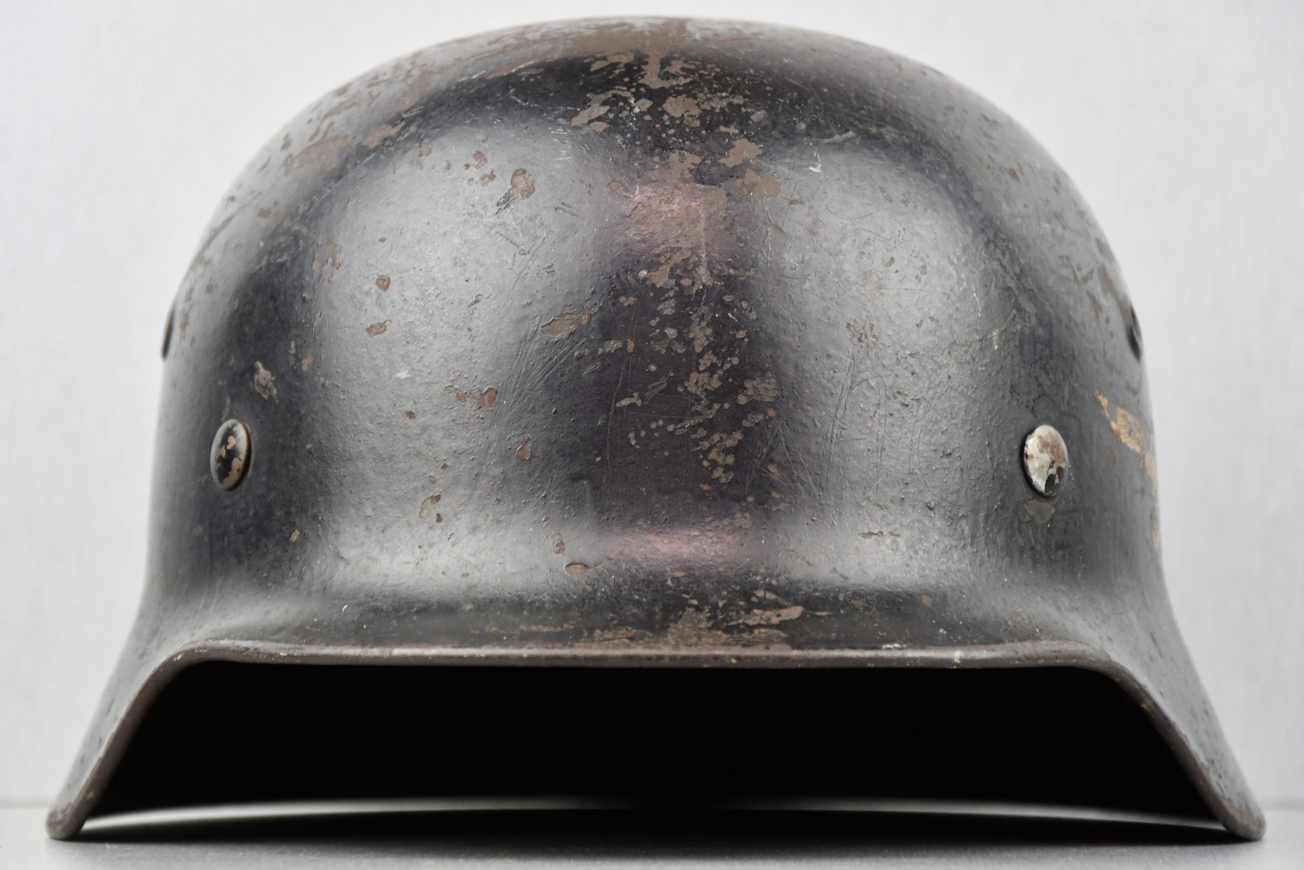M40 Luftwaffe single decal 'black camouflaged' steel helmet ET66 — image 2