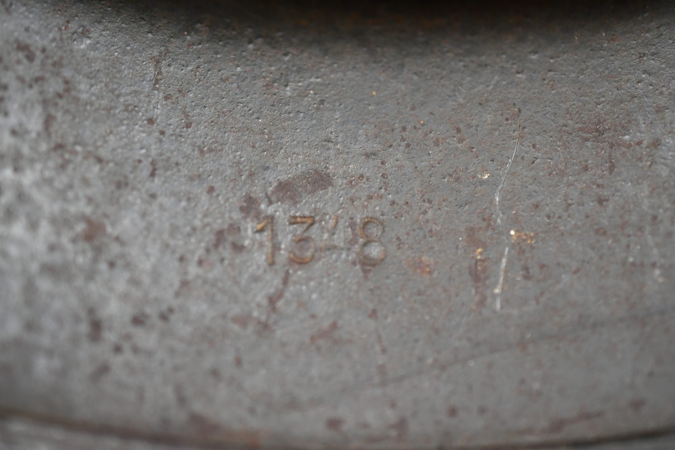 M40 Luftwaffe single decal 'black camouflaged' steel helmet ET66 — image 8