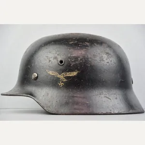 M40 Luftwaffe single decal 'black camouflaged' steel helmet ET66