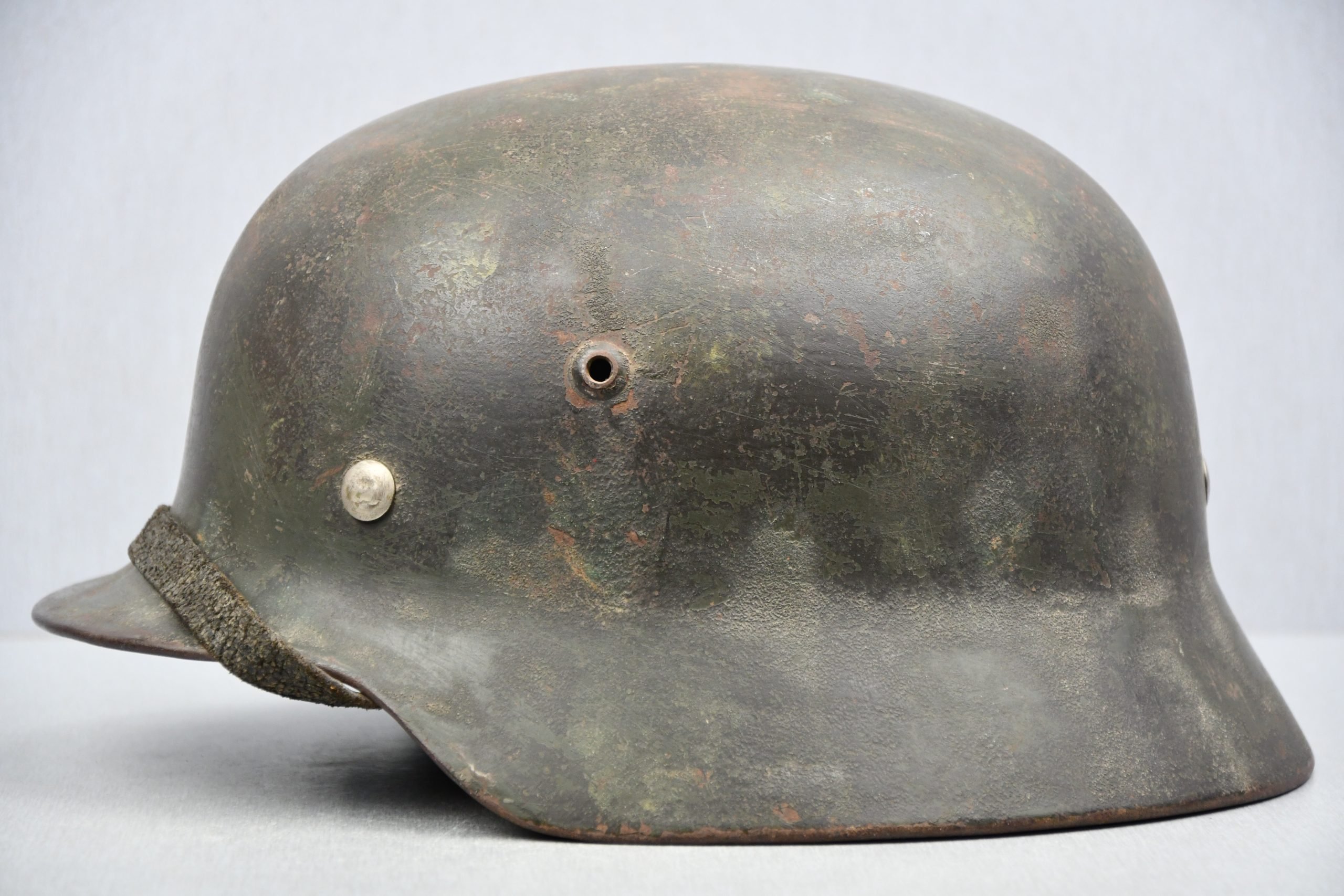 M35 Army (Heer) subtle camouflage helmet SE66 named Hamacher Barthel — image 2