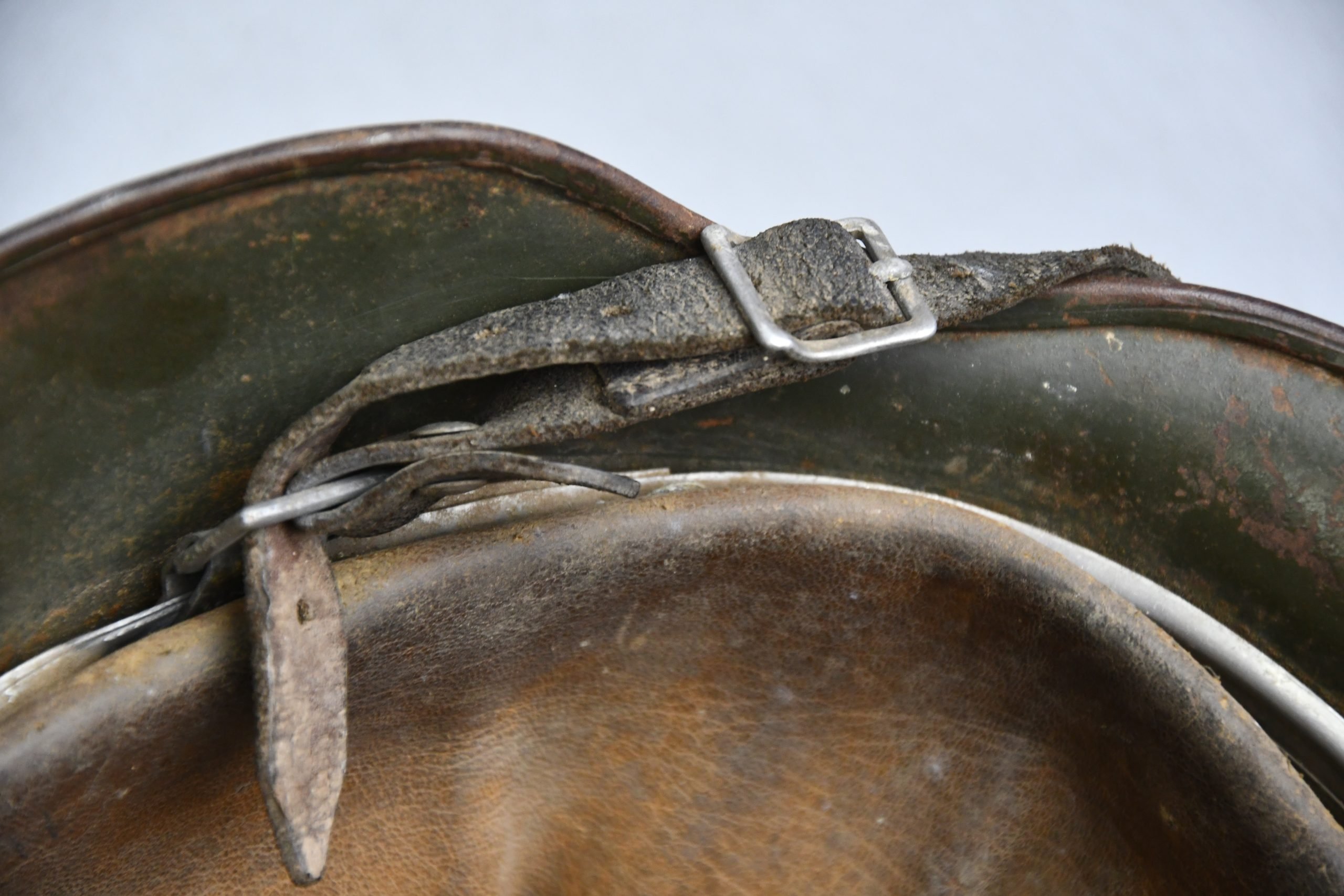 M35 Army (Heer) subtle camouflage helmet SE66 named Hamacher Barthel — image 20