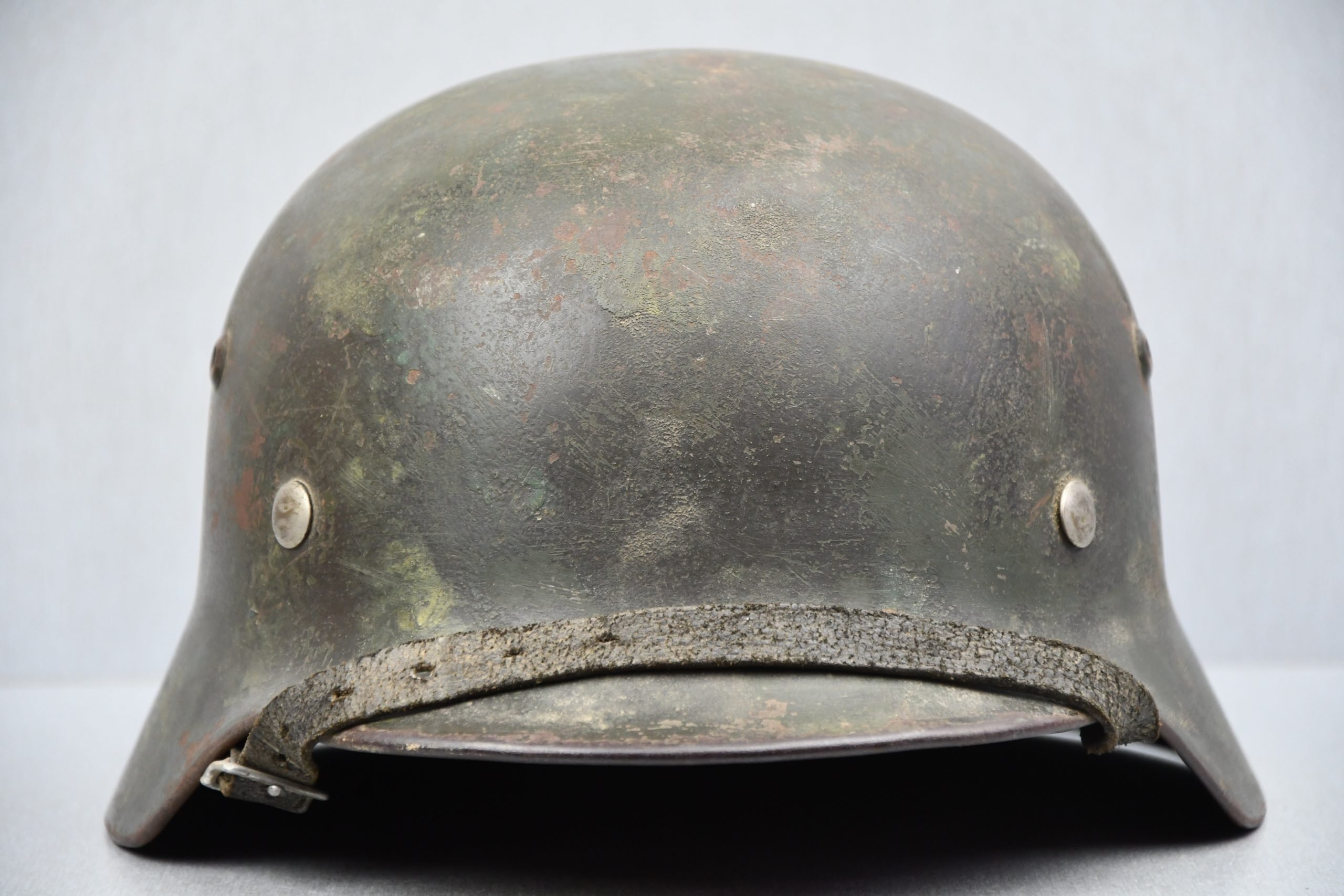 M35 Army (Heer) subtle camouflage helmet SE66 named Hamacher Barthel — image 3